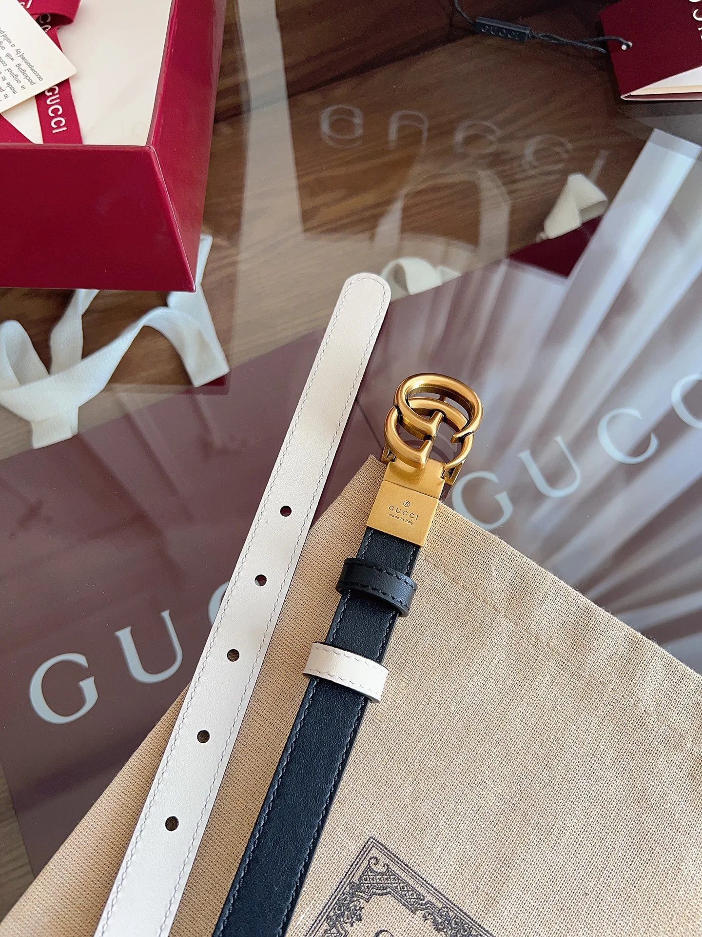 Gucci Reversible Belt Ver.A — QC