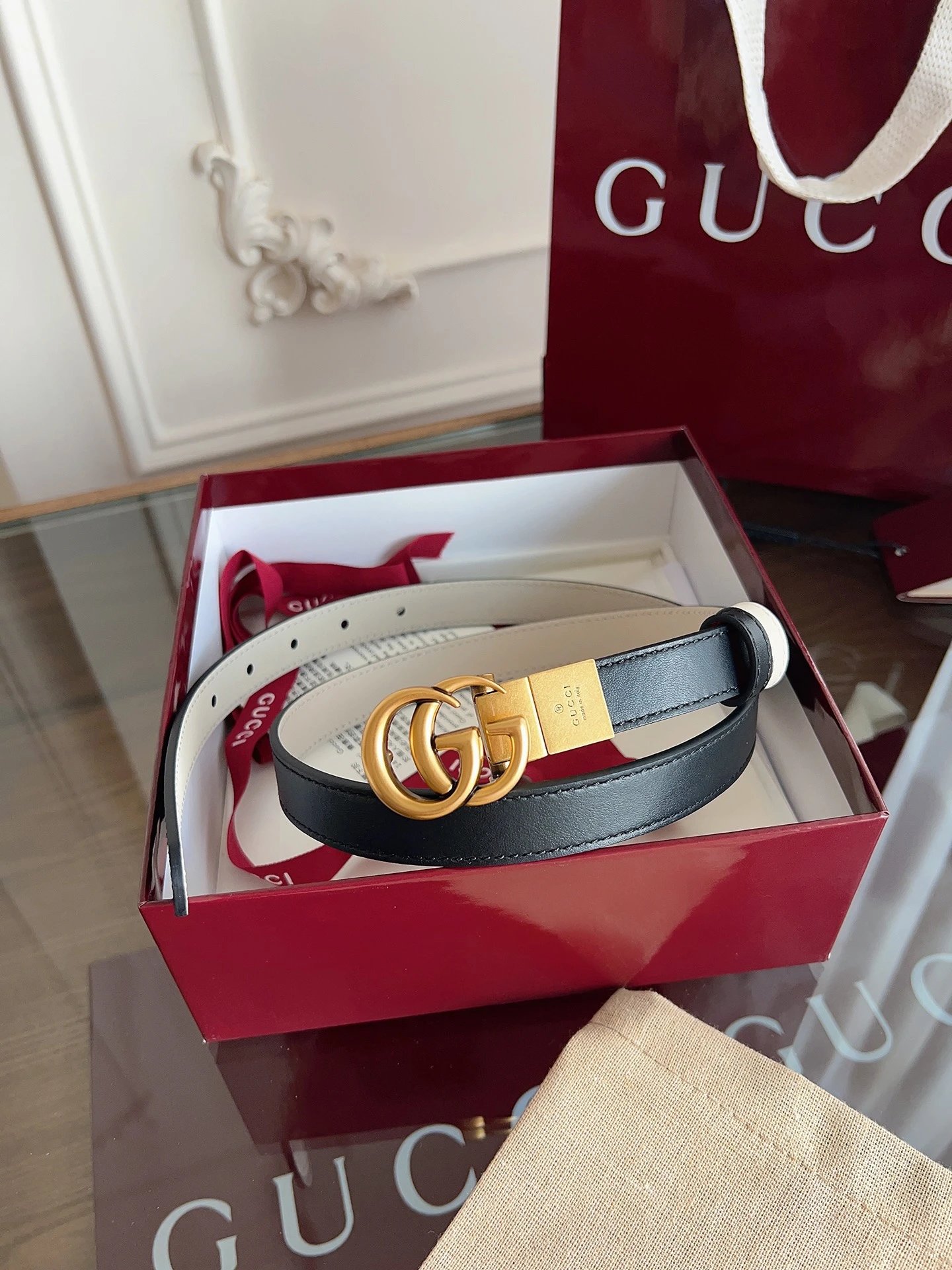 Gucci Reversible Belt Ver.A — QC