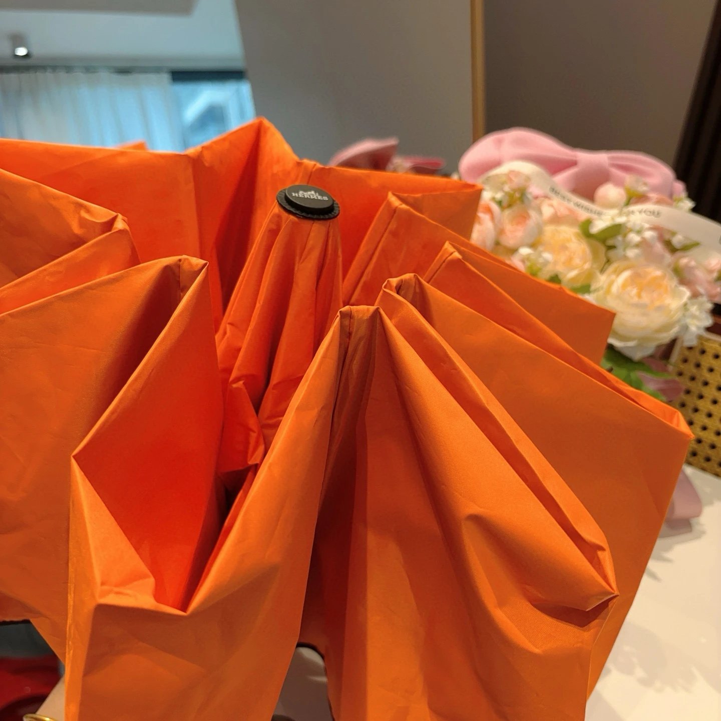 Hermes UV Protection Folding Umbrella Ver.B — Photo 5