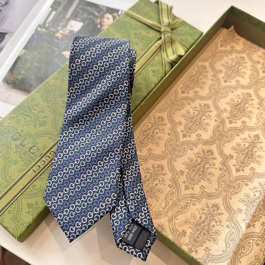 Gucci Silk Tie Ver.D — Zdjęcie 7