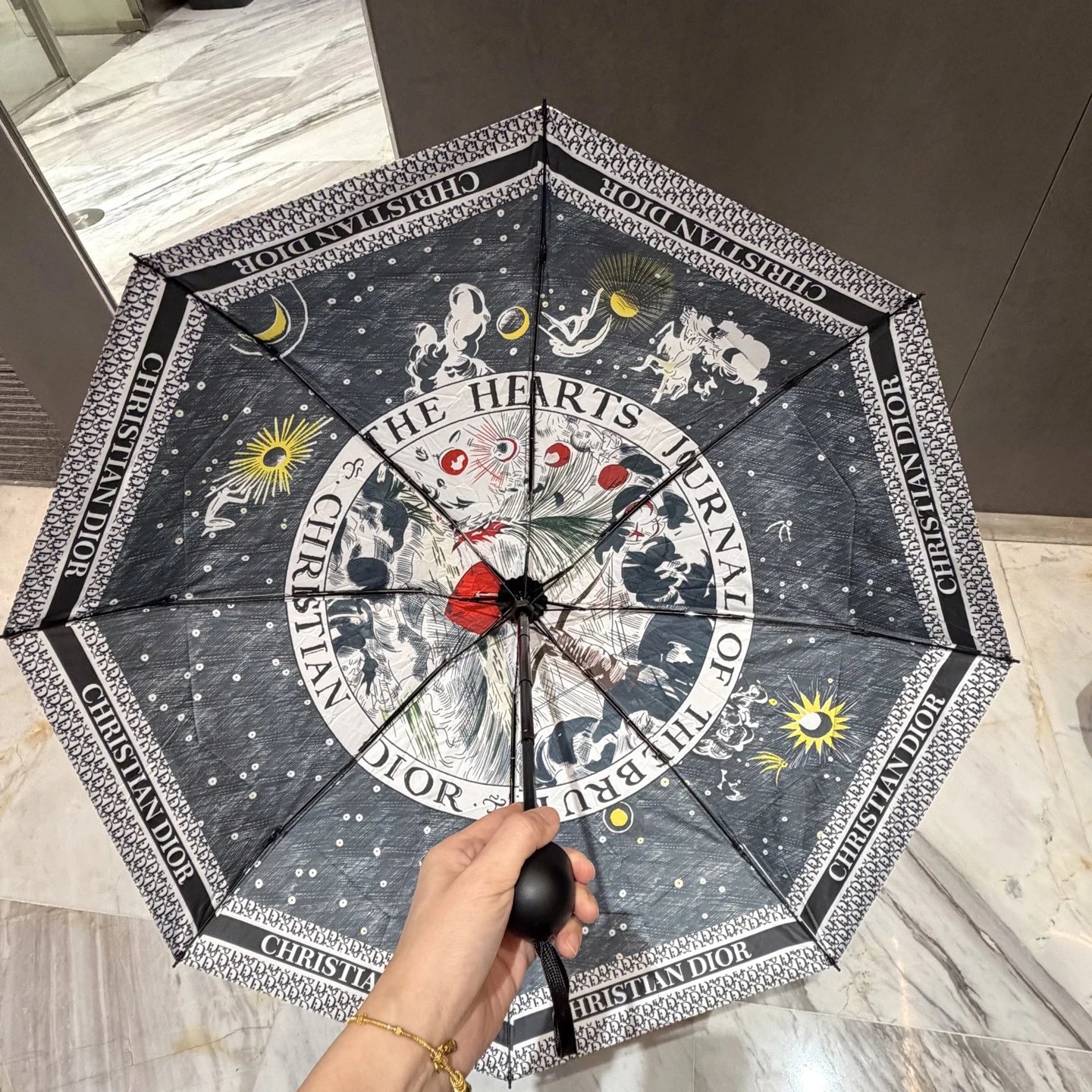 Dior UV Protection Folding Umbrella Ver.H — Zdjęcie 5