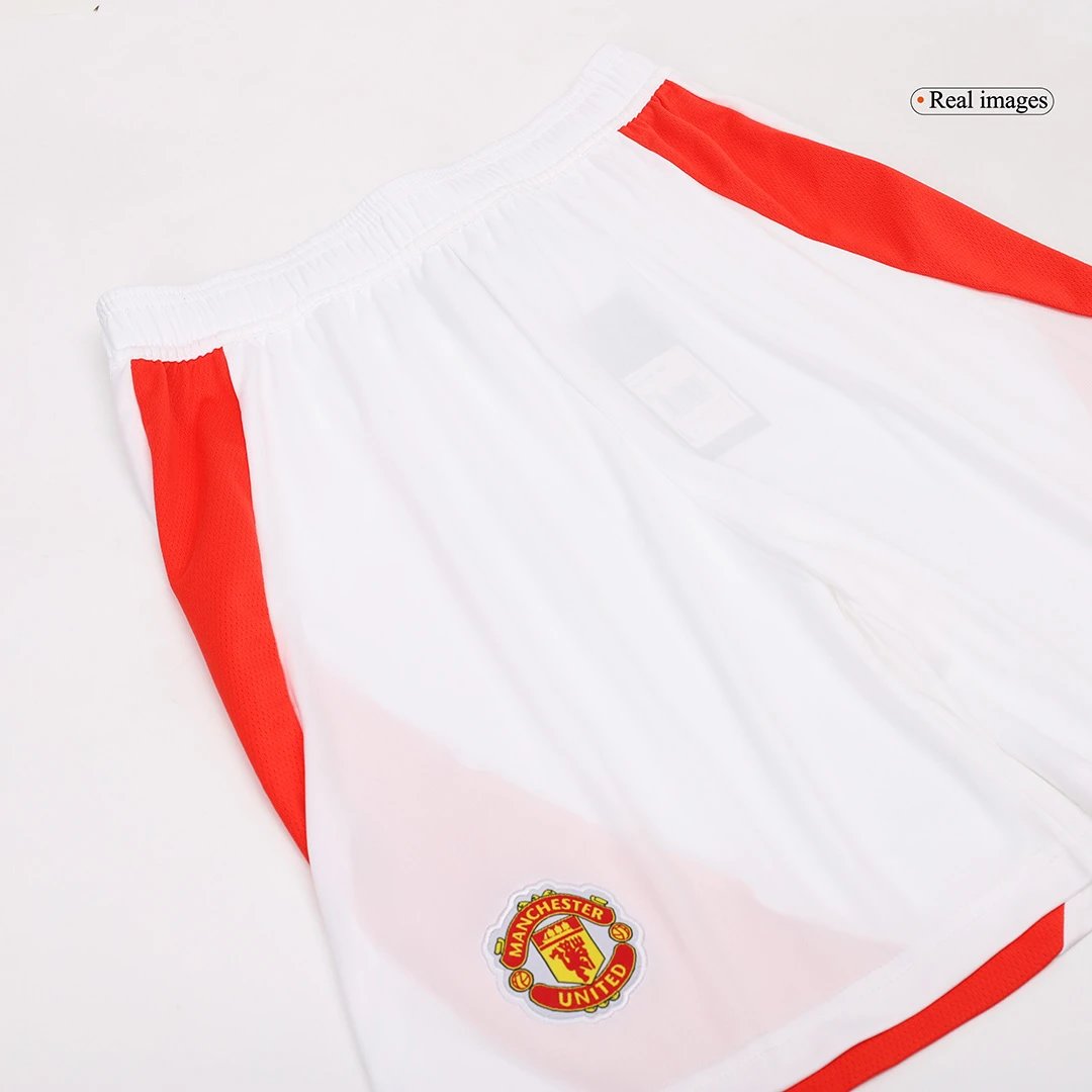 Manchester United 2024 Home Soccer Shorts 25 — Photo 9