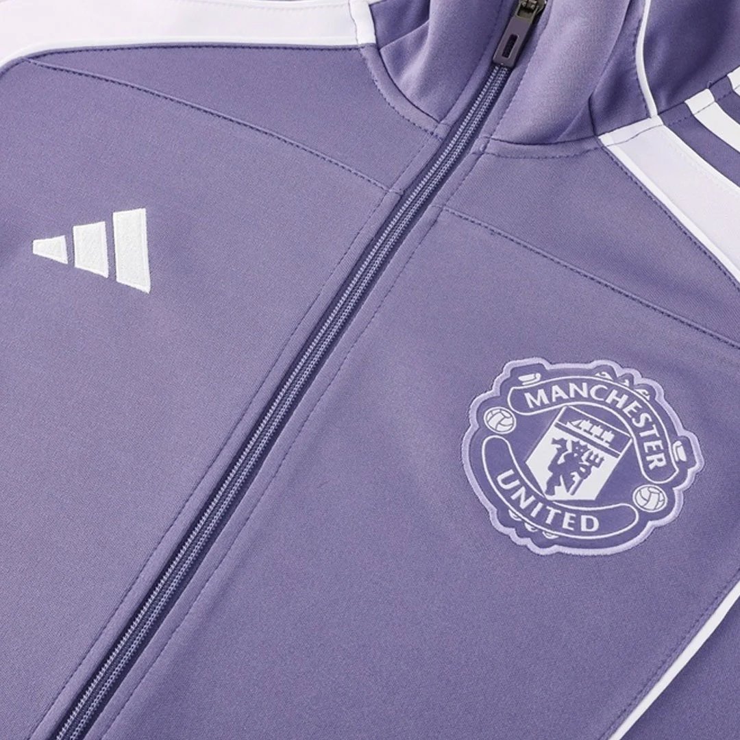 Manchester United Track Jacket 2025 26 Purple — photo 4