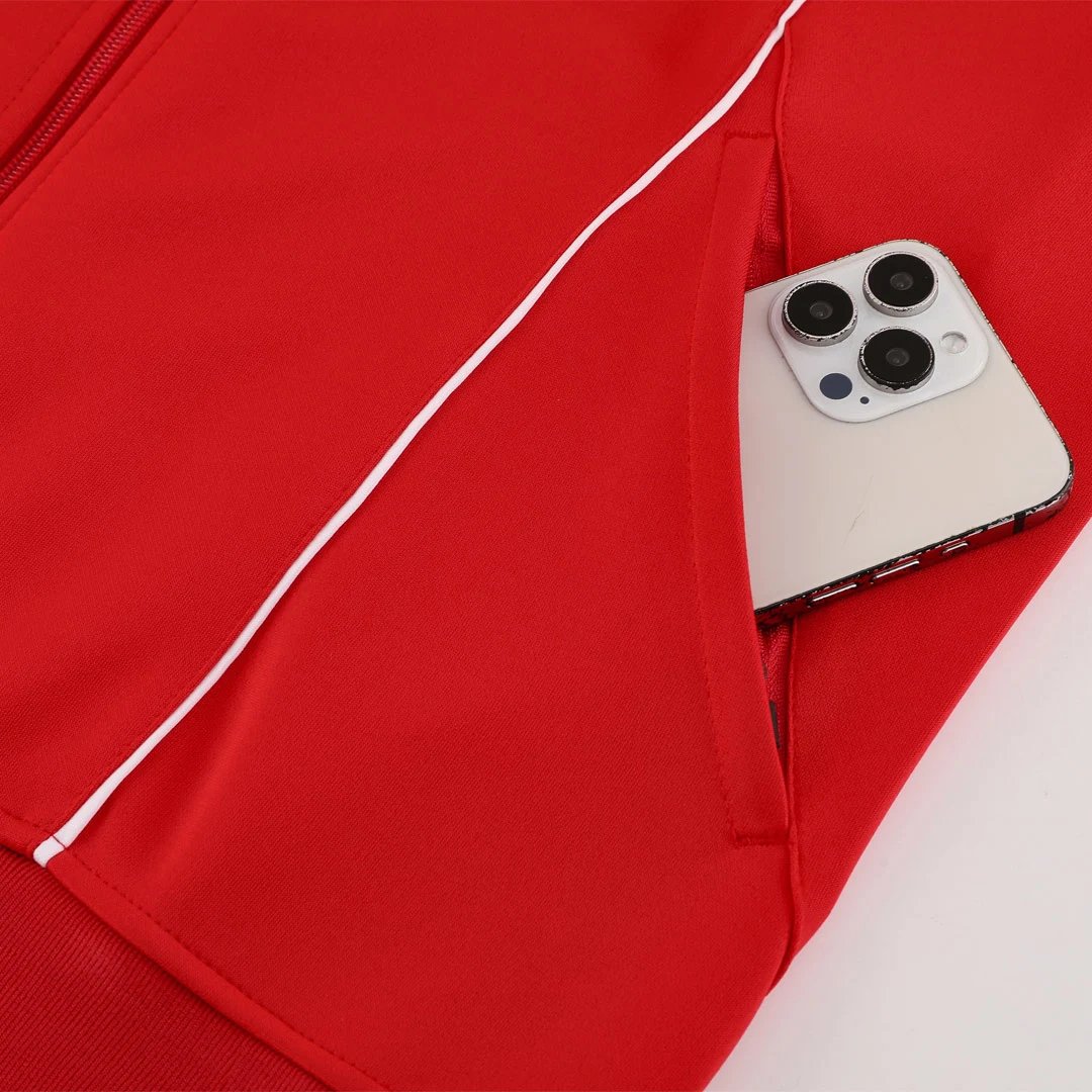 Bayern Munich Track Jacket 2025 26 Red — photo 4