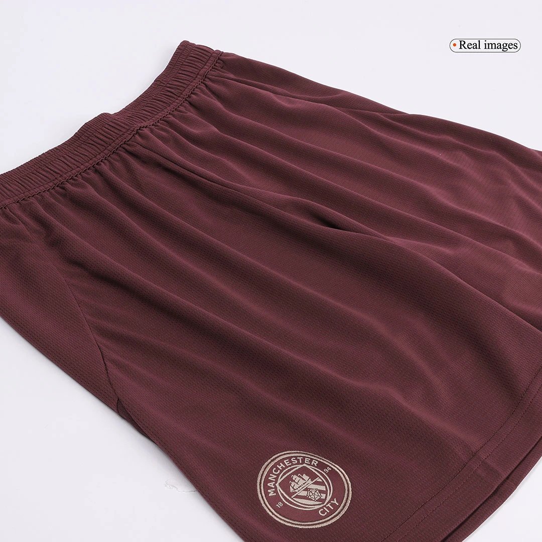 Manchester City 2024 Third Away Soccer Shorts 25 — Photo 9