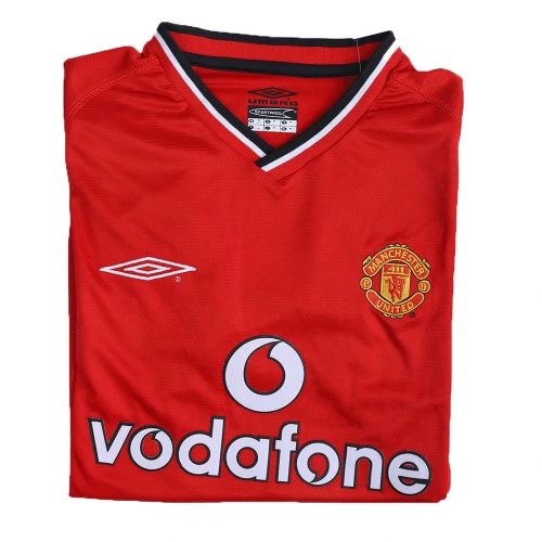 Manchester United 2000/02 Retro Home Jersey — photo 5