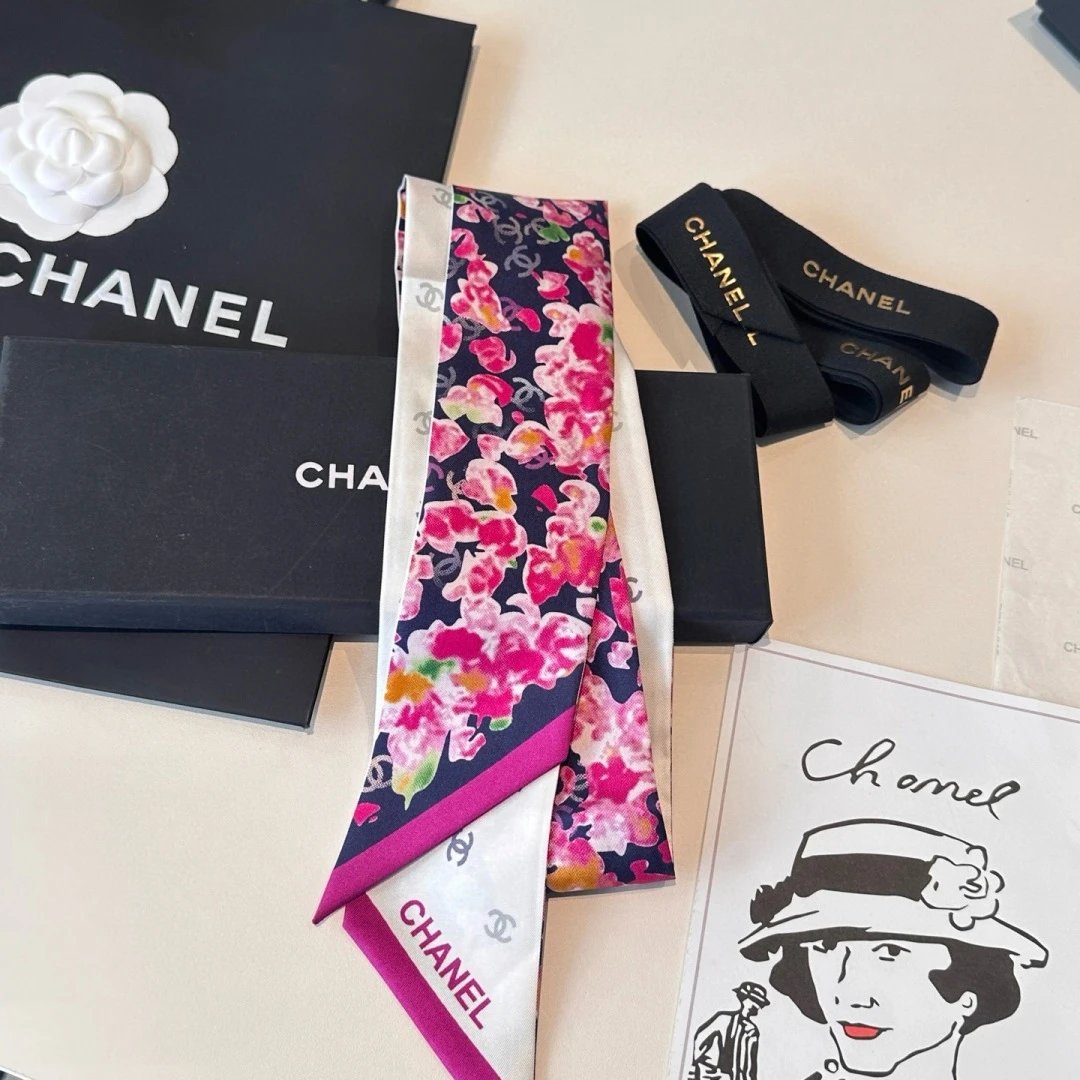 Chanel Silk Hair Ribbon Ver.C — QC