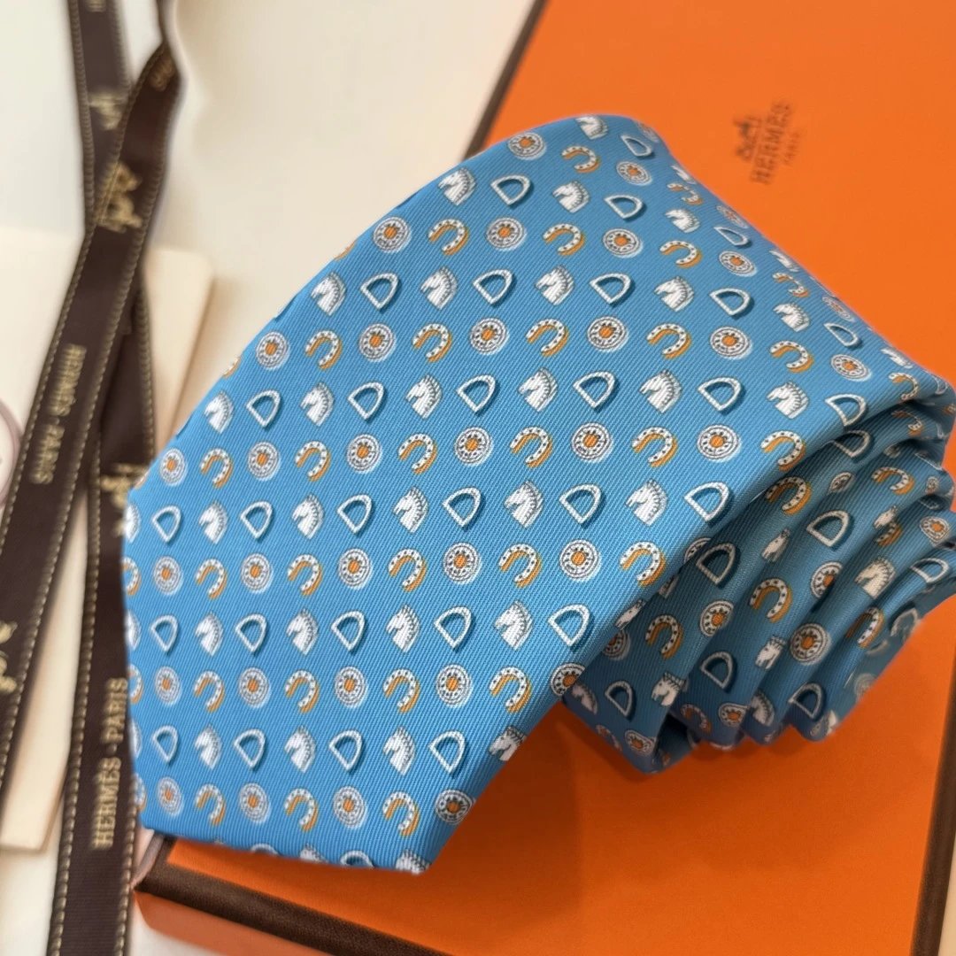 Hermes Silk Tie Ver.G — Photo 9