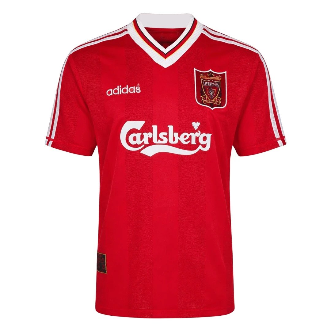 Liverpool 1995/96 Retro Home Jersey — photo 2