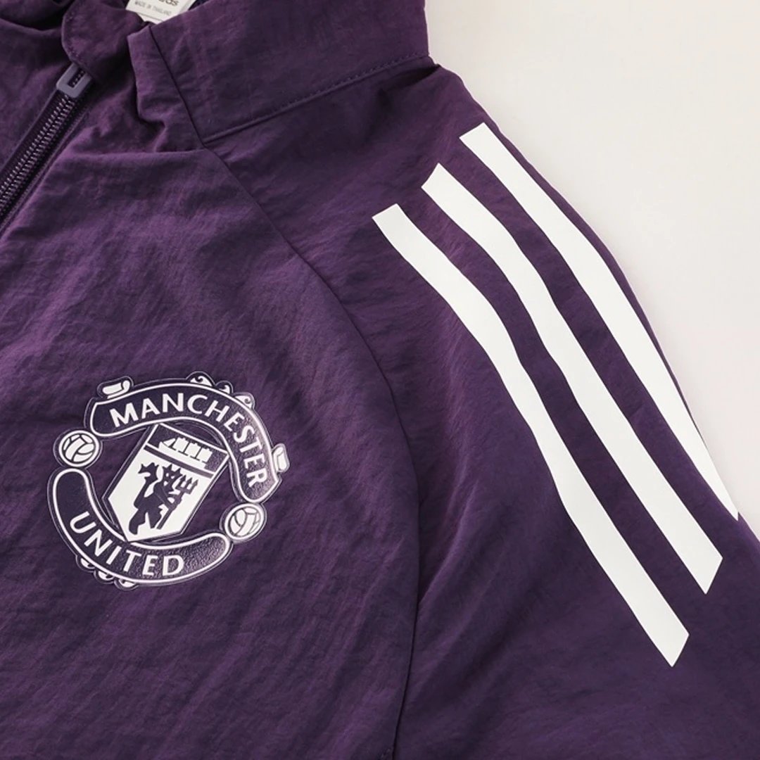 Manchester United 2025 Windbreaker Jacket 26 Purple — Photo 8