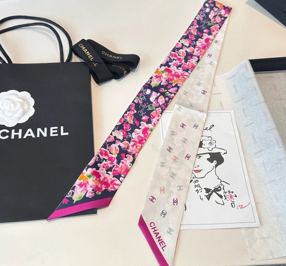 Chanel Silk Hair Ribbon Ver.C — QC