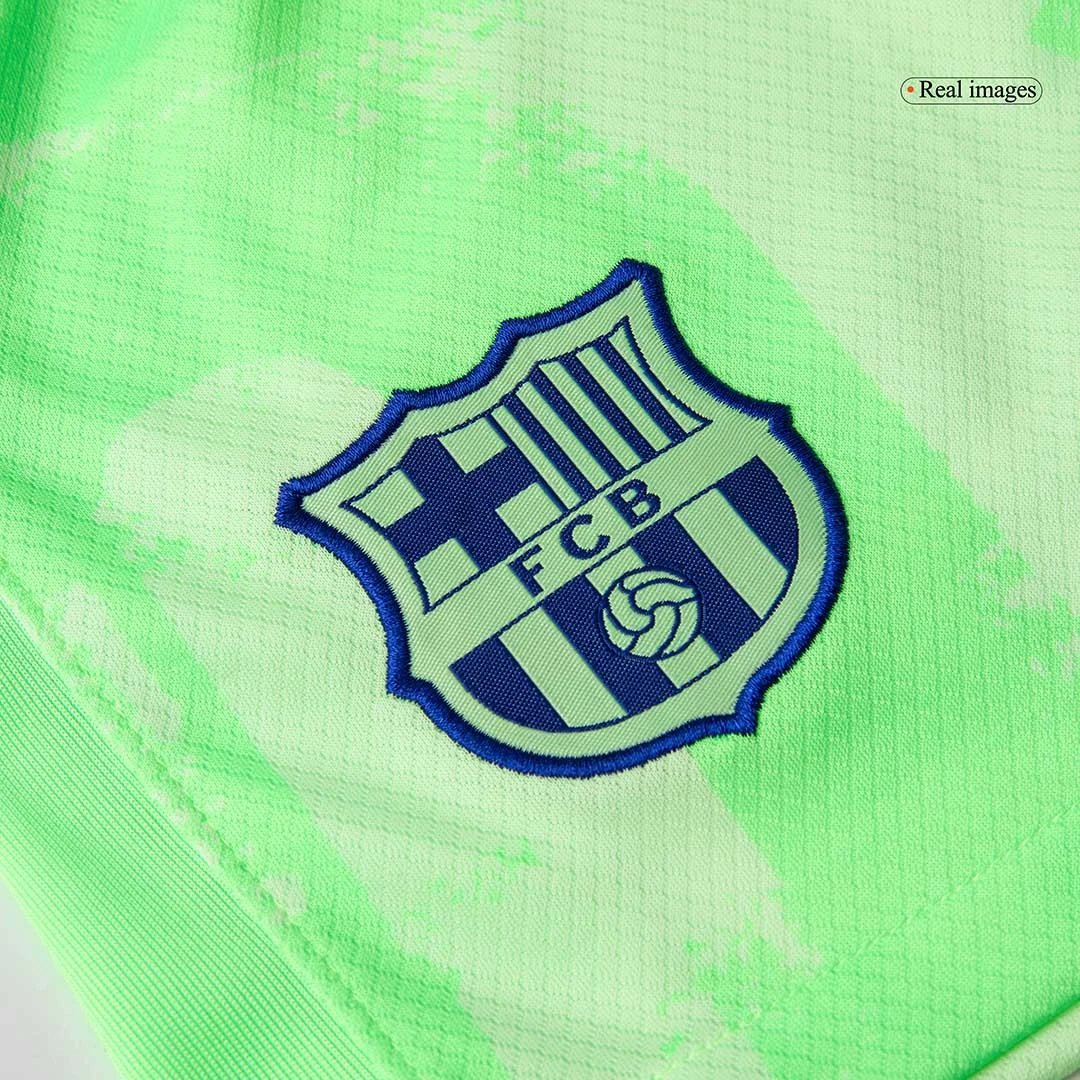 Barcelona Third Away Soccer Shorts 2024 25 — photo 7