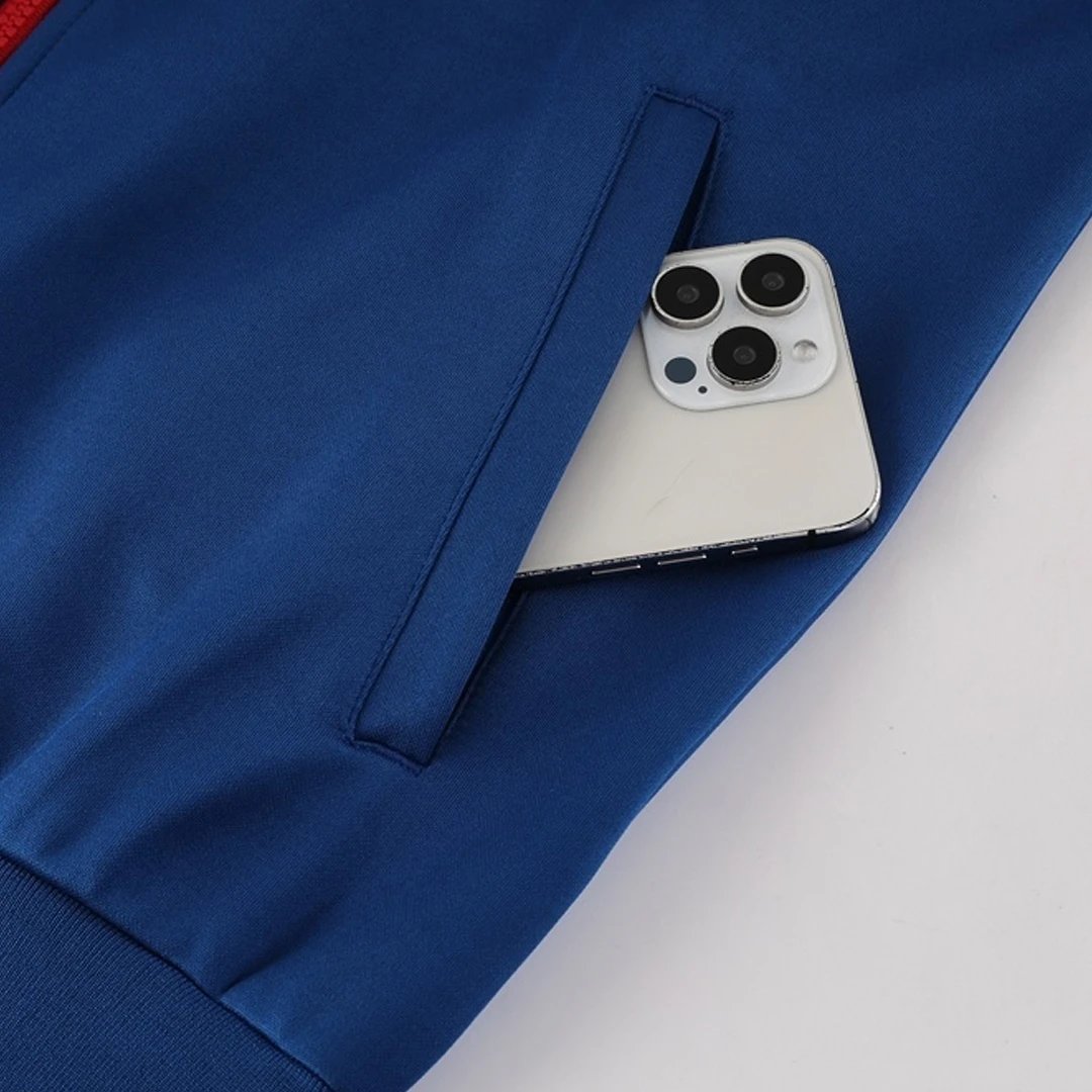PSG Jacket Tracksuit 2025 26 Navy Red — photo 11