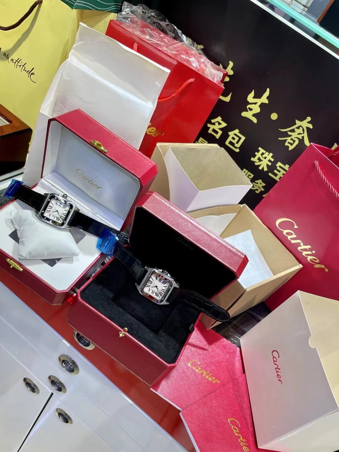 Cartier Santos Automatic Watch Ver.B — Zdjęcie 8