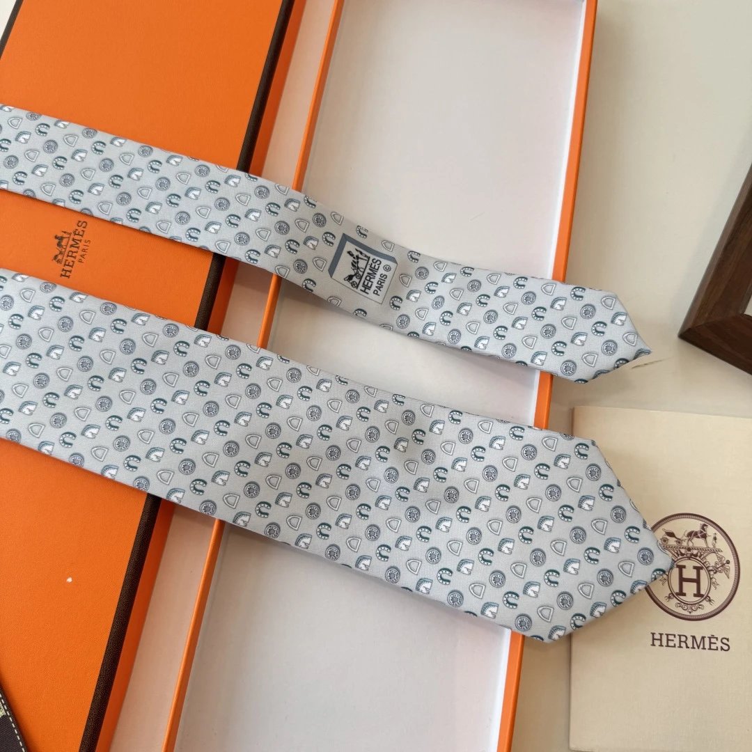 Hermes Silk Tie Ver.H — Photo 5