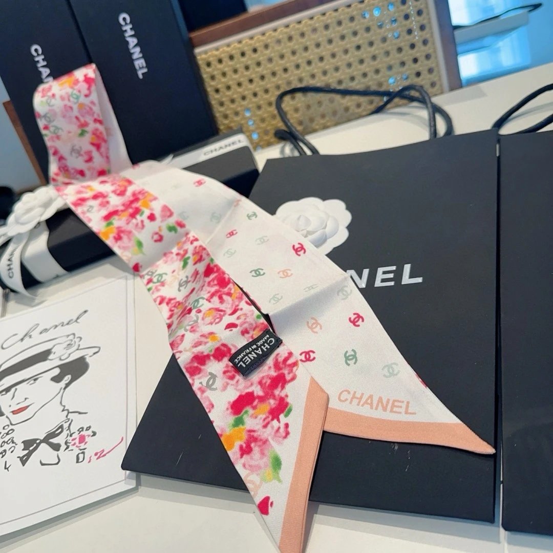 Chanel Silk Hair Ribbon Ver.D — QC