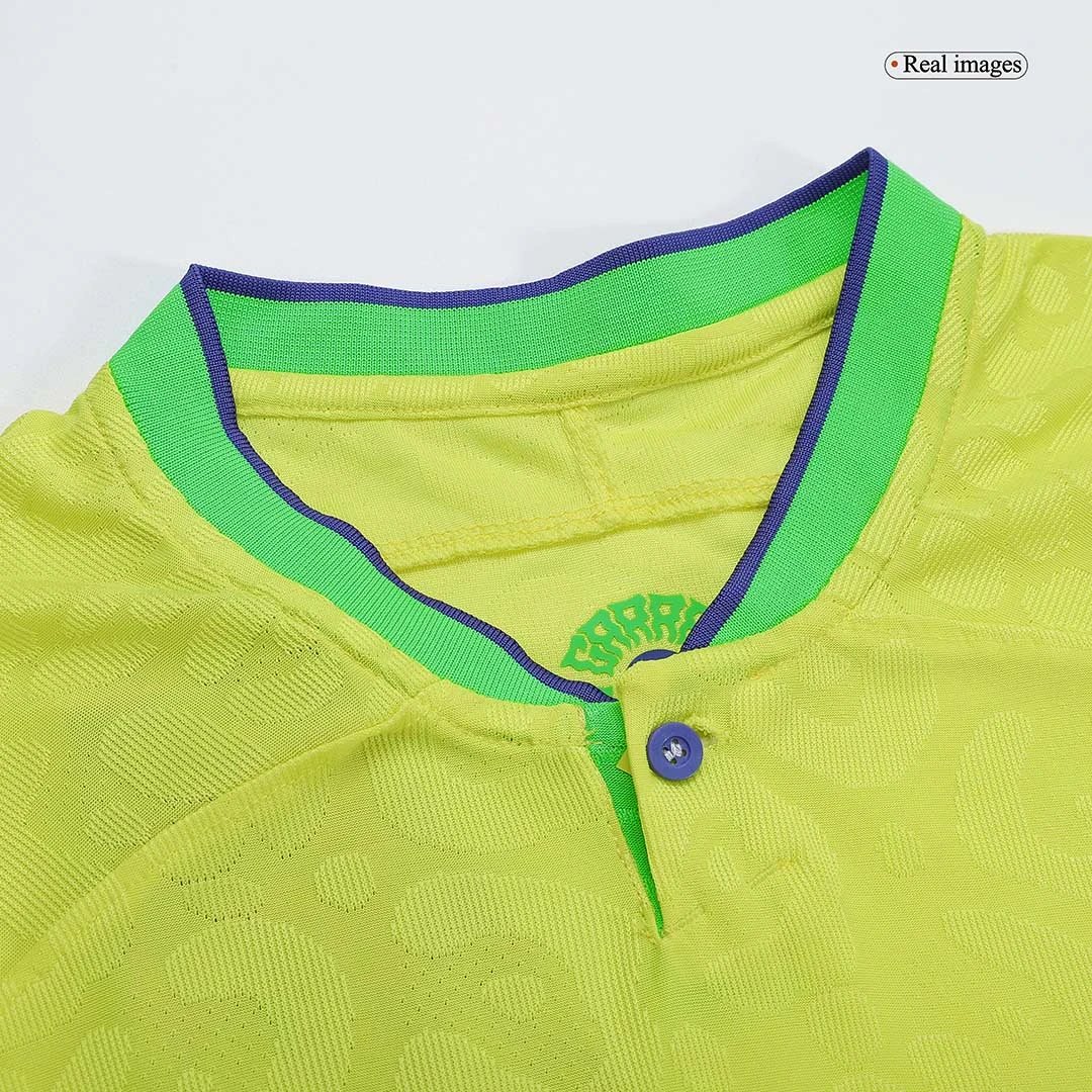 Brazil 2022 Home Jersey (Player Version) — QC
