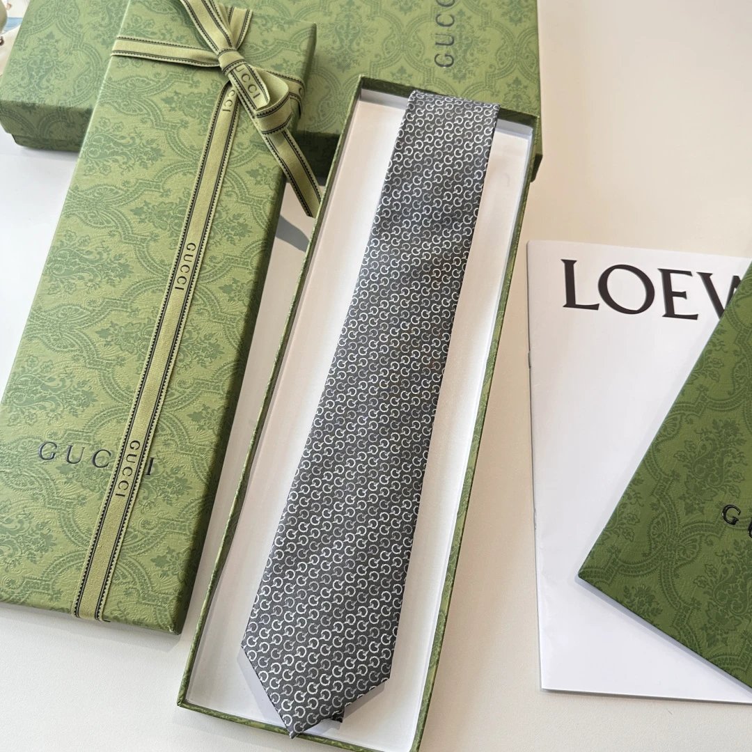 Gucci Silk Tie Ver.A — Zdjęcie 2