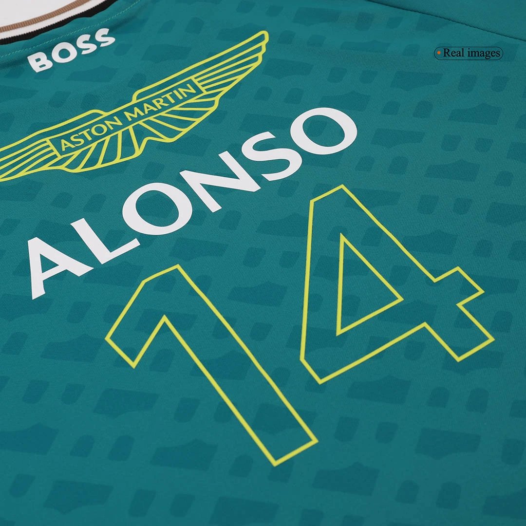 2024 Fernando Alonso 14 Aston Martin Cognizant F1 Racing Team Shirt — QC