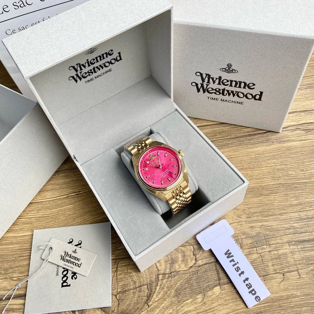 Vivienne Westwood Pink Gold Quartz Watch 39mm — Photo 9