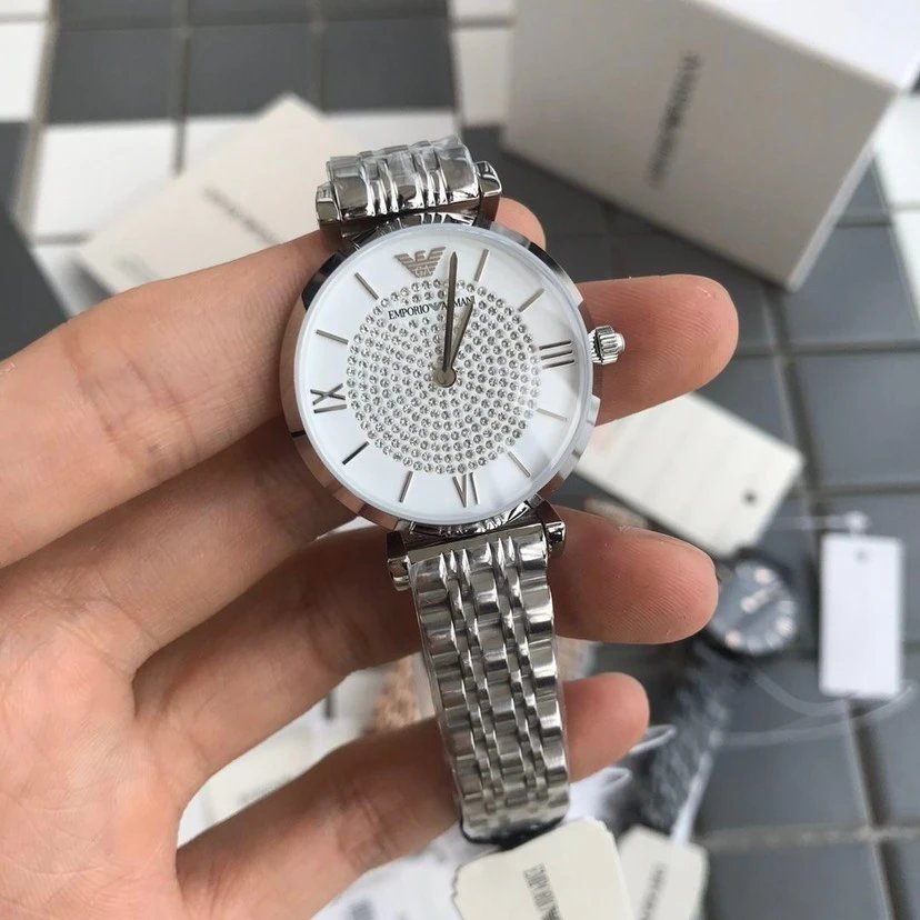 Armani AR11244 Rose Gold Quartz Ladies Watch 32mm Ver.A — Zdjęcie 7