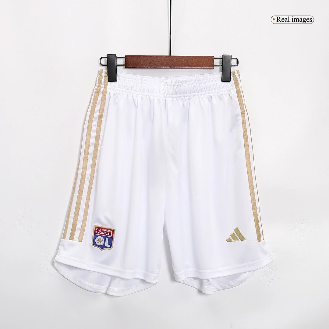 Olympique Lyonnais Home Soccer Shorts 2023 24 — photo 4