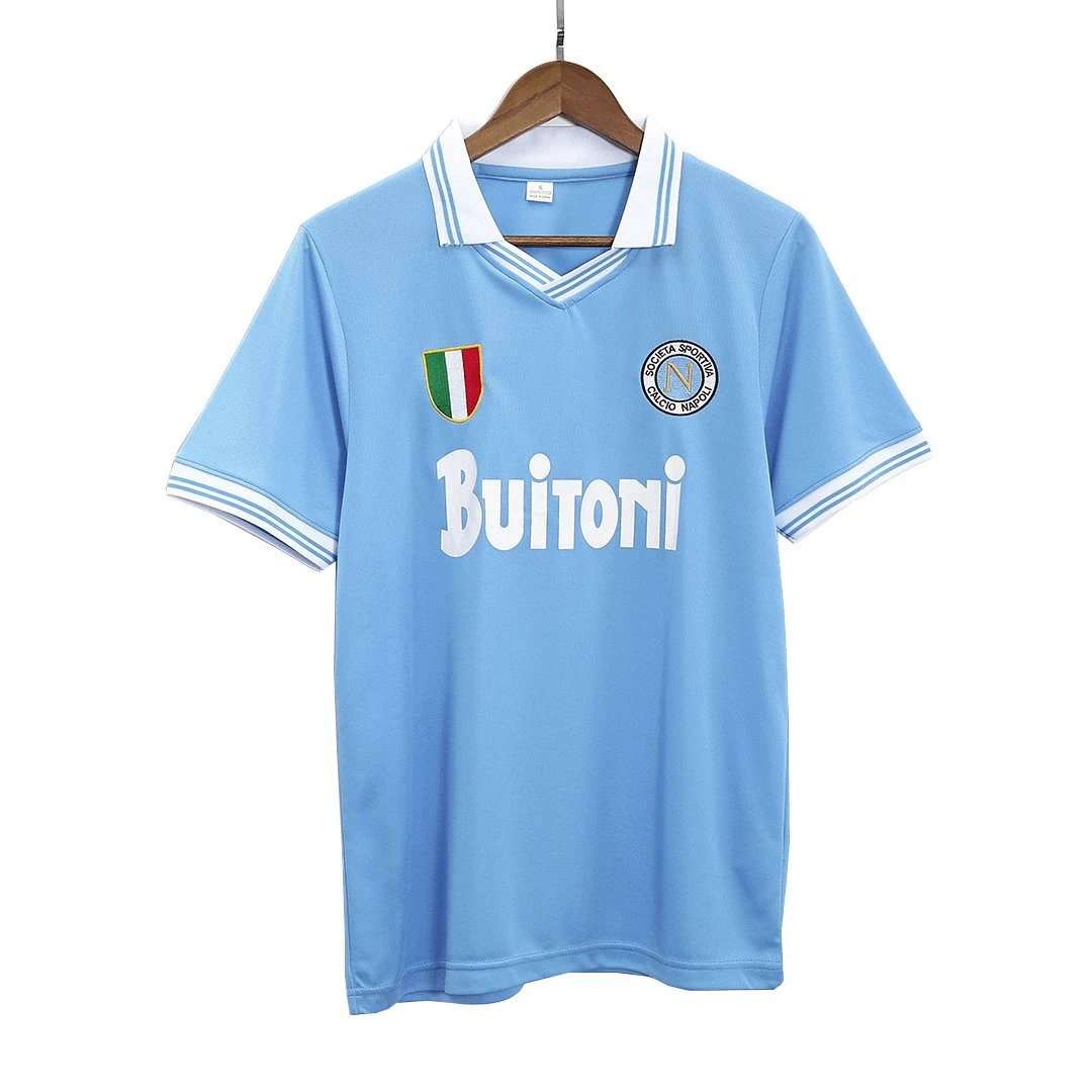 Napoli 1986/87 Retro Home Jersey — photo 3