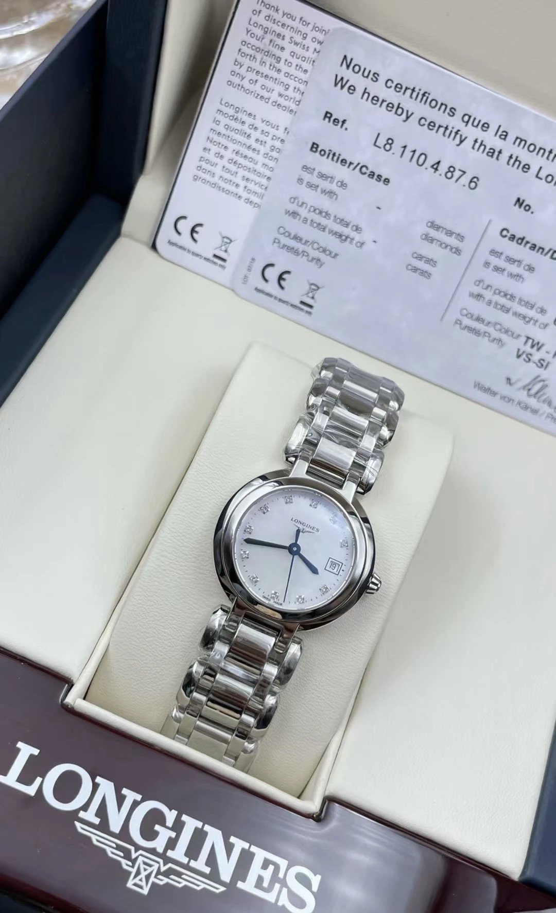 Longines PrimaLuna Quartz Ladies Watch 26mm — photo 5