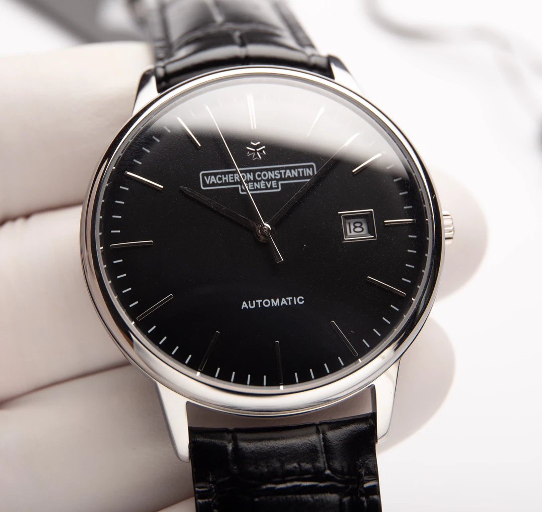 Reloj automático Vacheron Constantin con esfera negra
