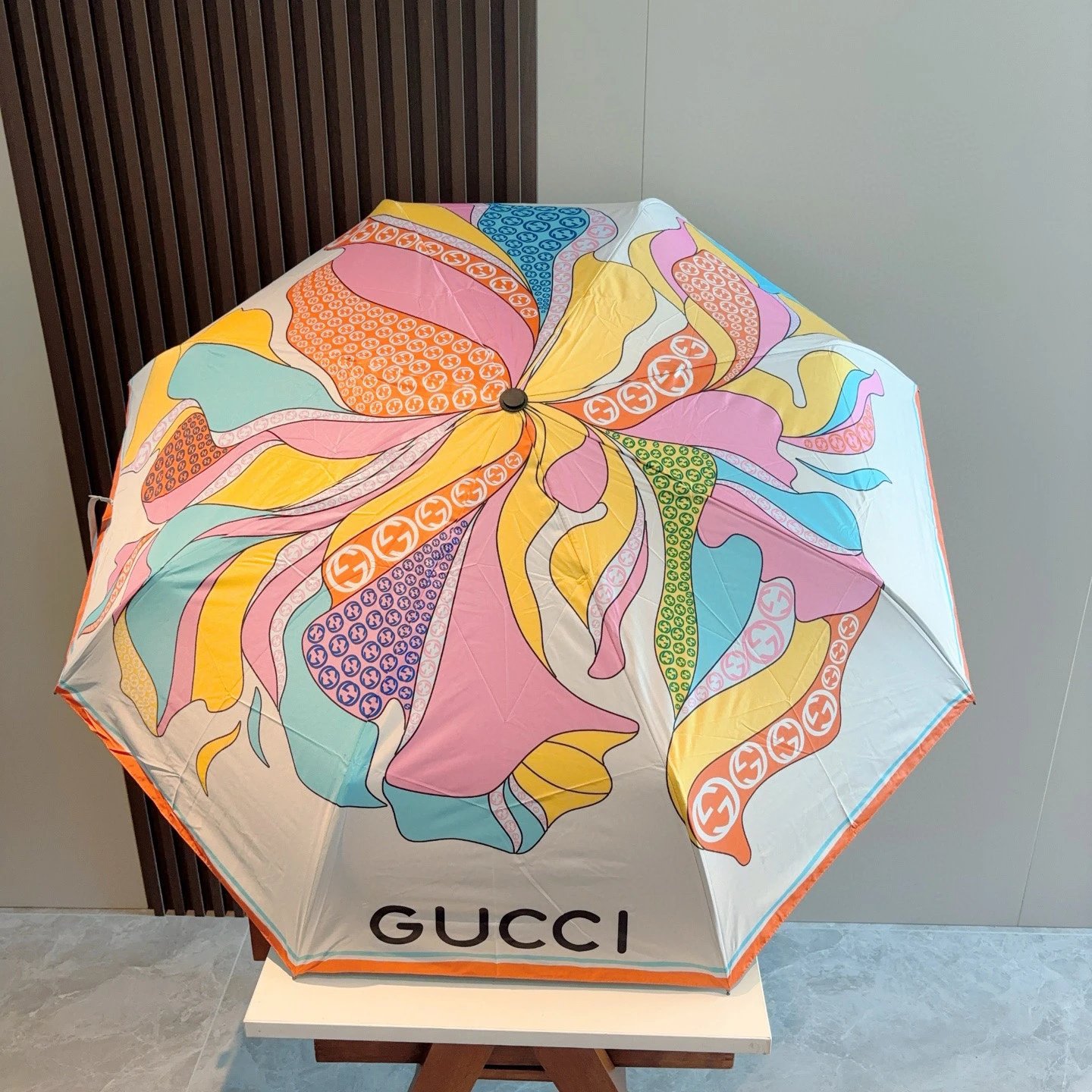 Gucci UV Protection Folding Umbrella Ver.I — Photo 7