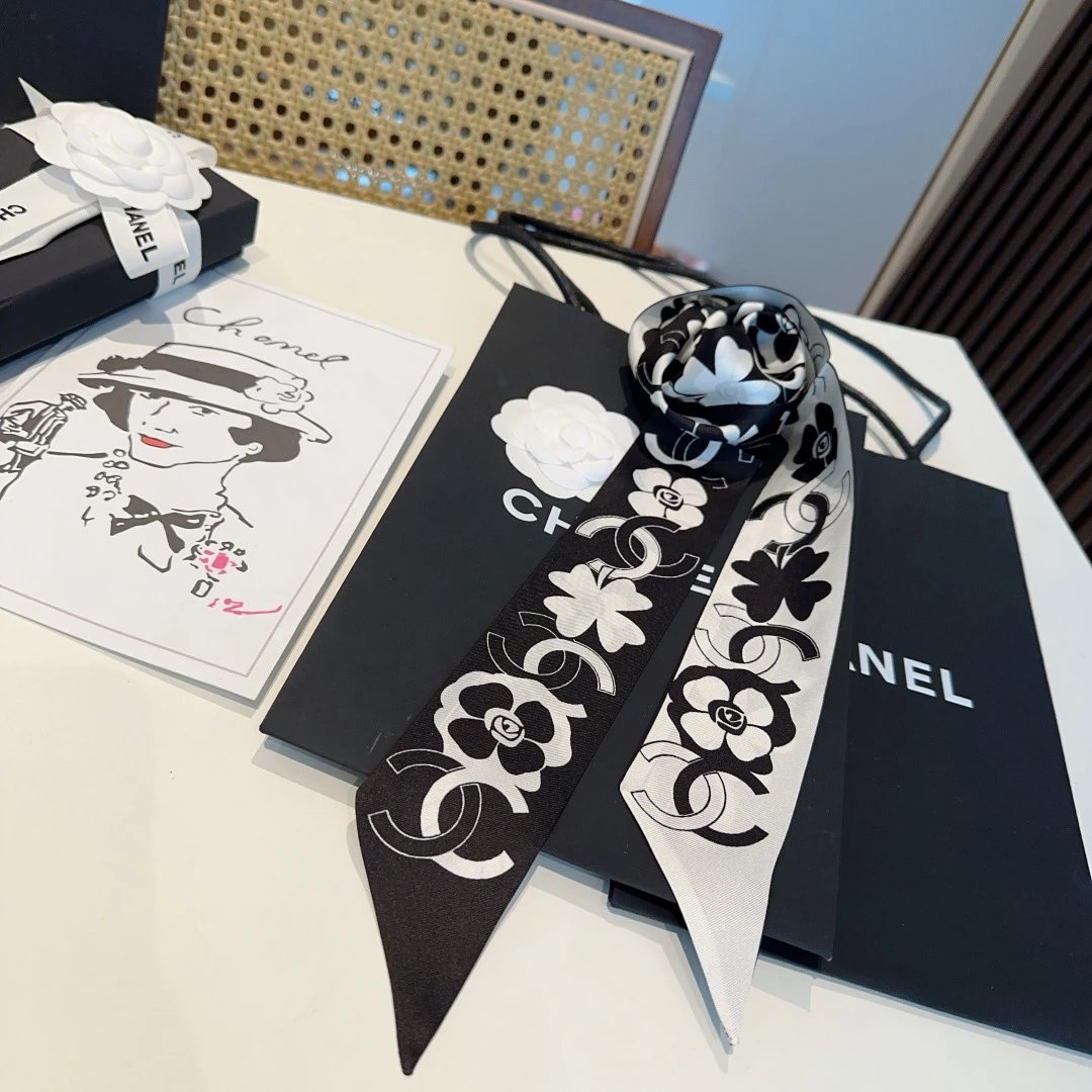 Chanel Silk Hair Ribbon Ver.K — QC