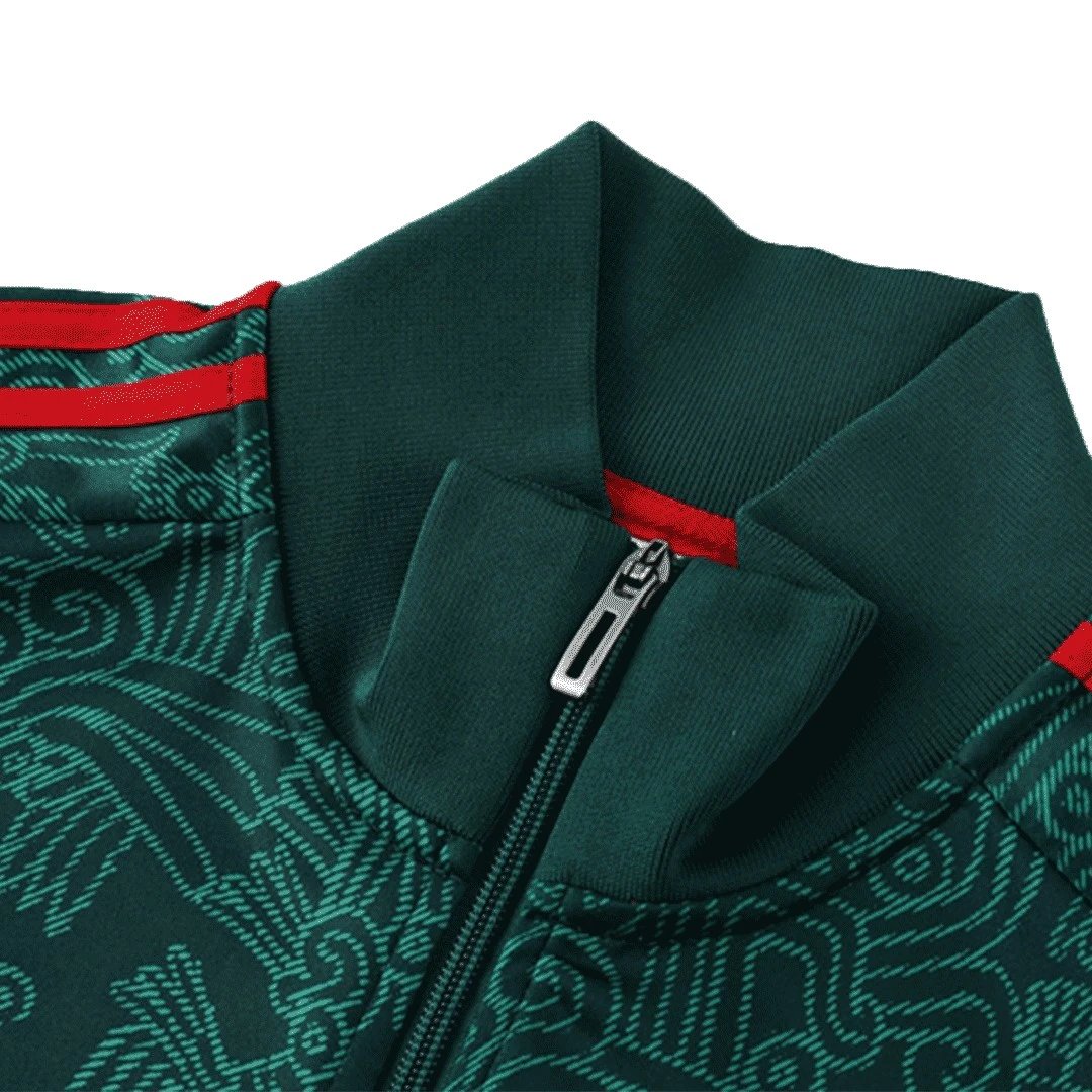 Mexico Track Jacket 2022 23 Green Black — photo 4