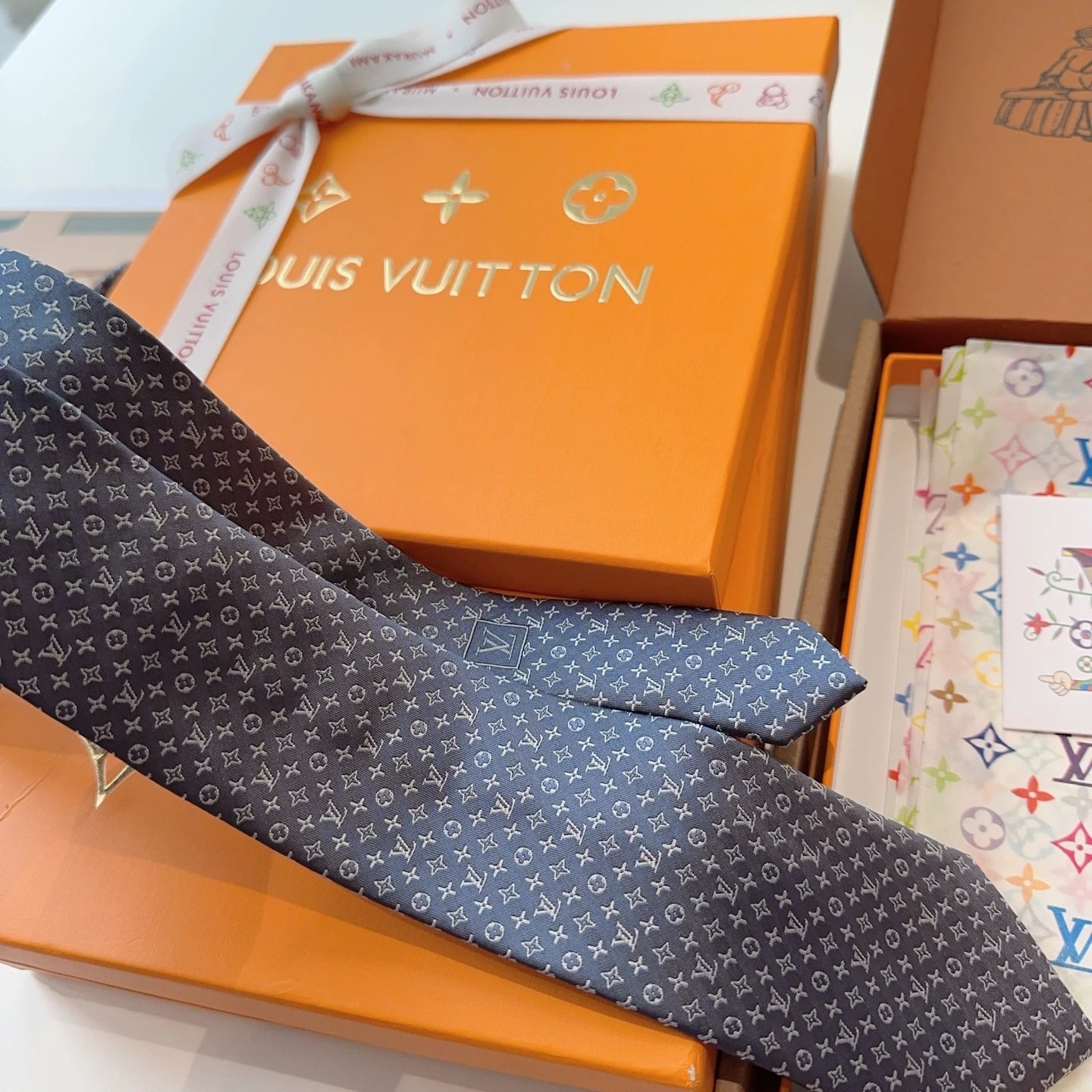 Louis Vuitton Silk Tie Ver.L — Photo 4