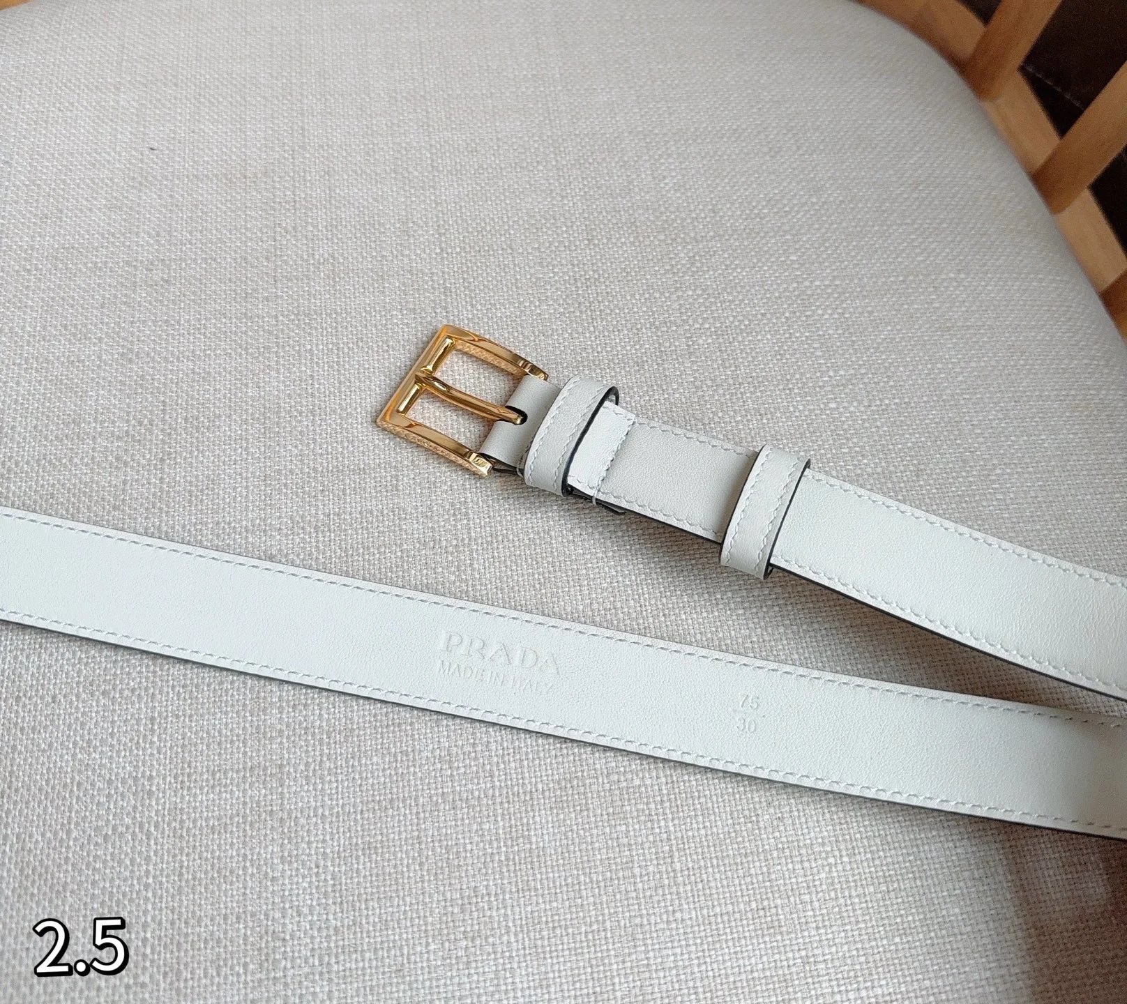 Prada Leather Belt Ver.B — photo 3