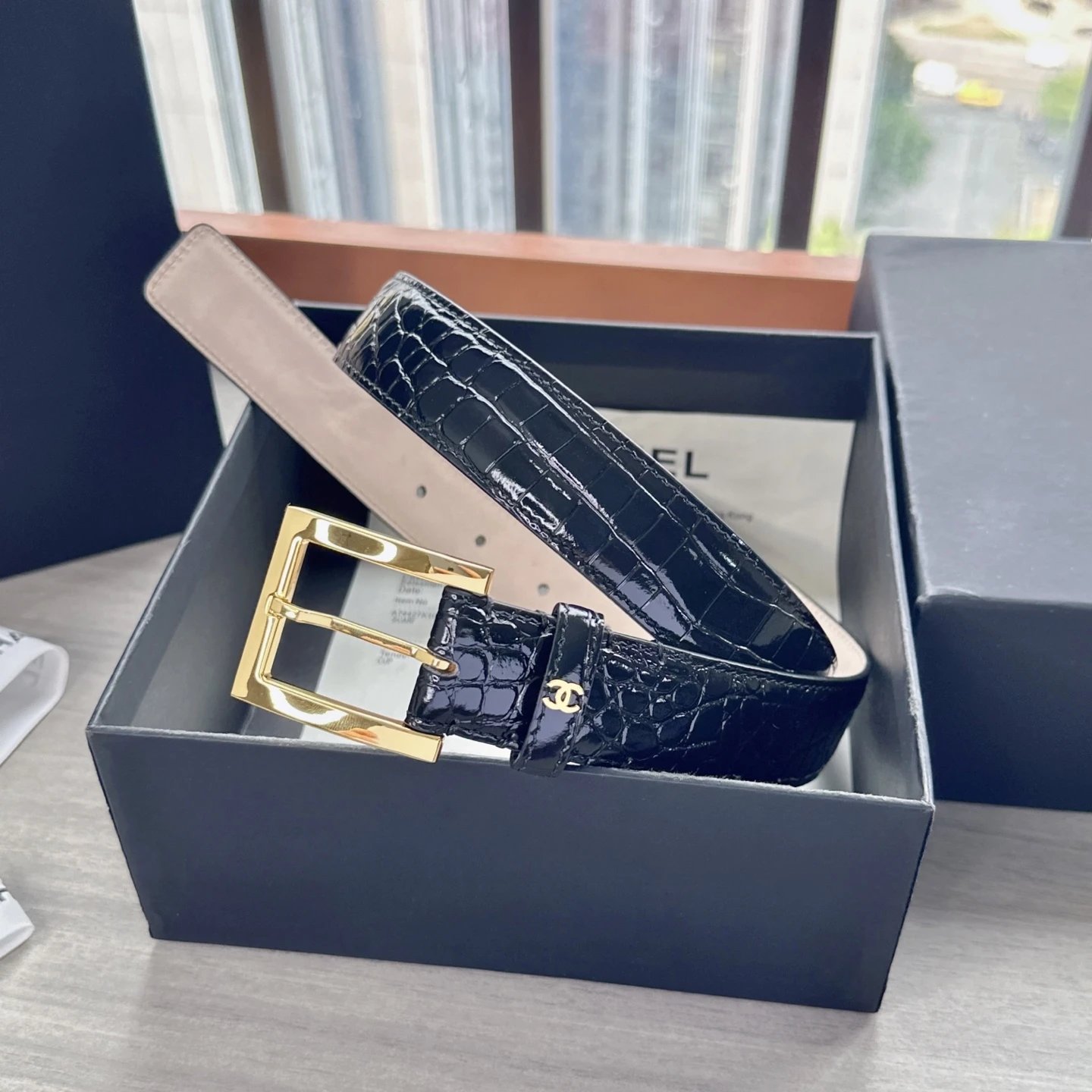 Chanel Leather Reversible Belt Ver.B — Photo 2