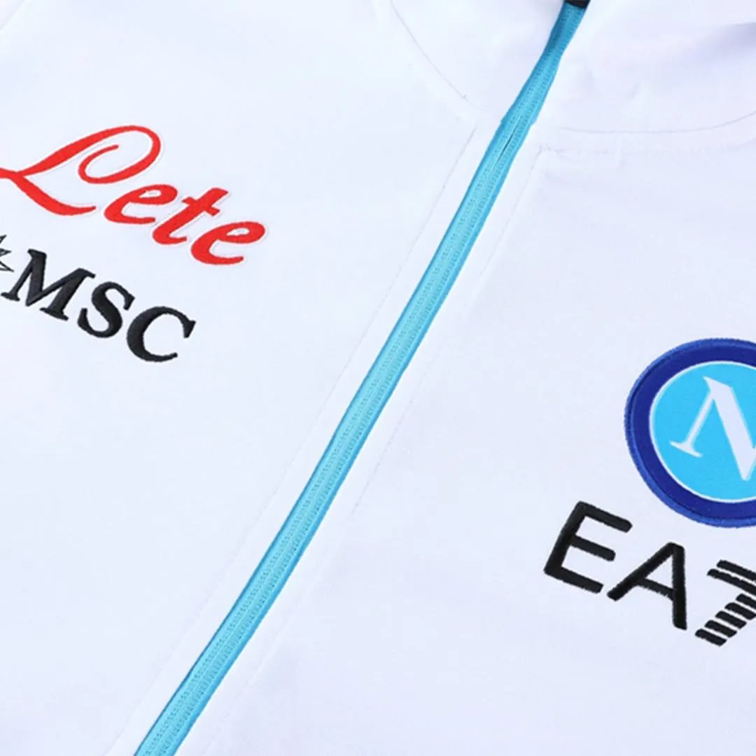 Napoli Hoodie Jacket 2022 23 White — photo 5