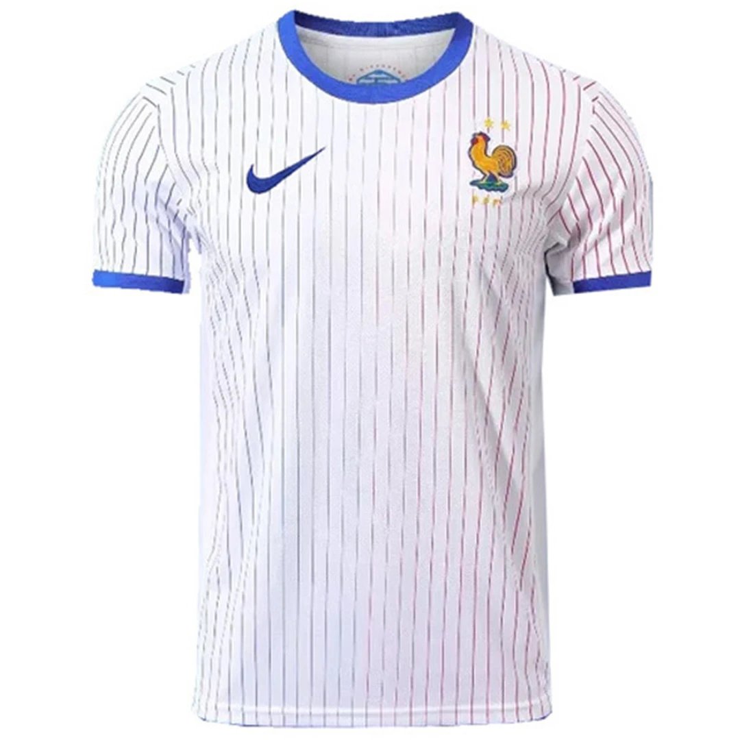 France 2024 Away Soccer Jersey Kit Jersey Shorts Euro — QC