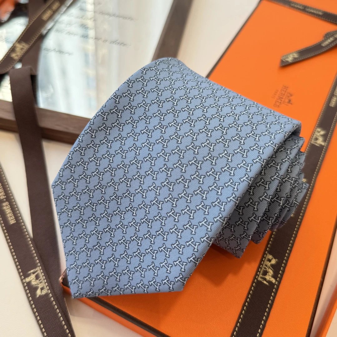 Hermes Silk Tie Ver.M — Photo 9