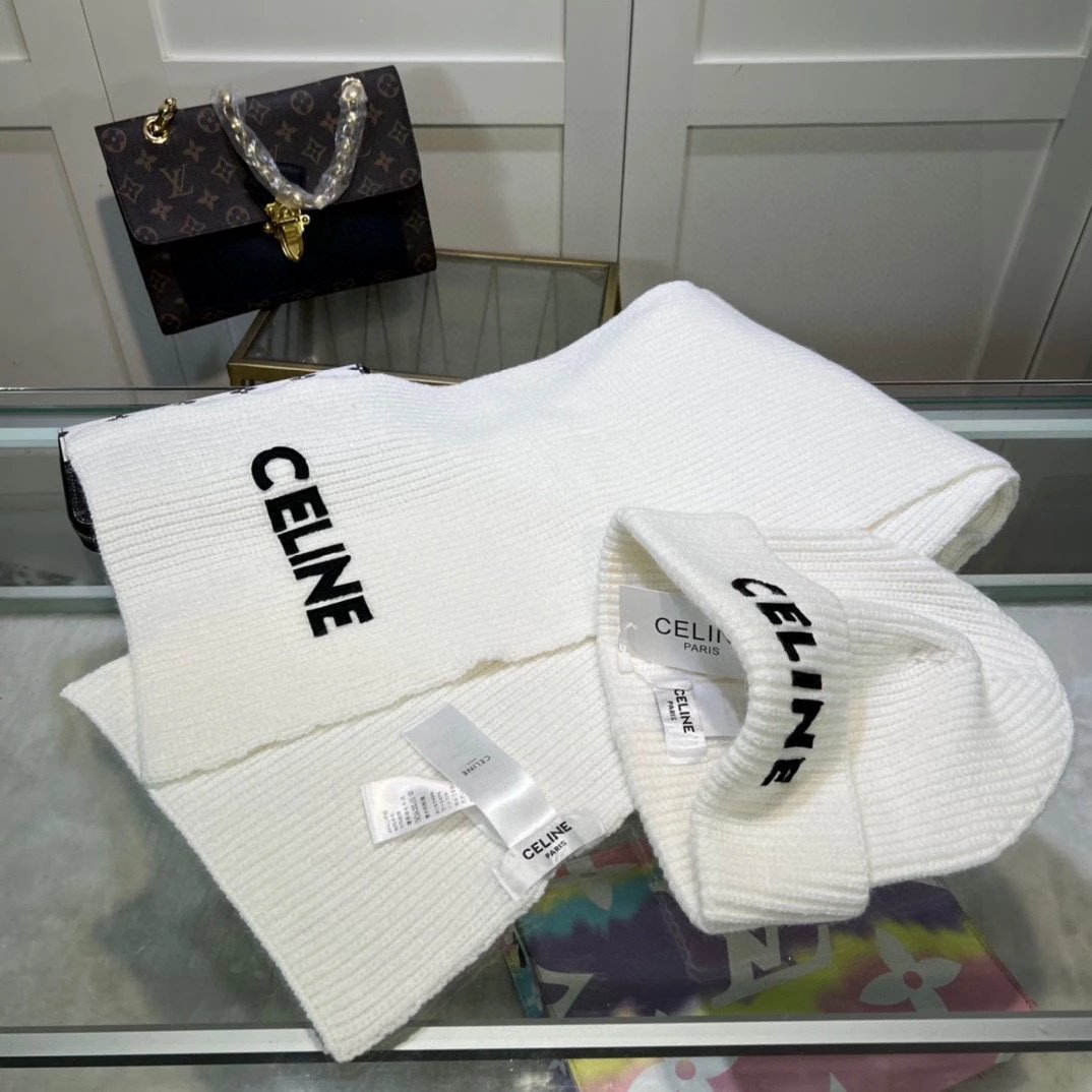 Celine Scarf & Hat Set Ver.H — Zdjęcie 7