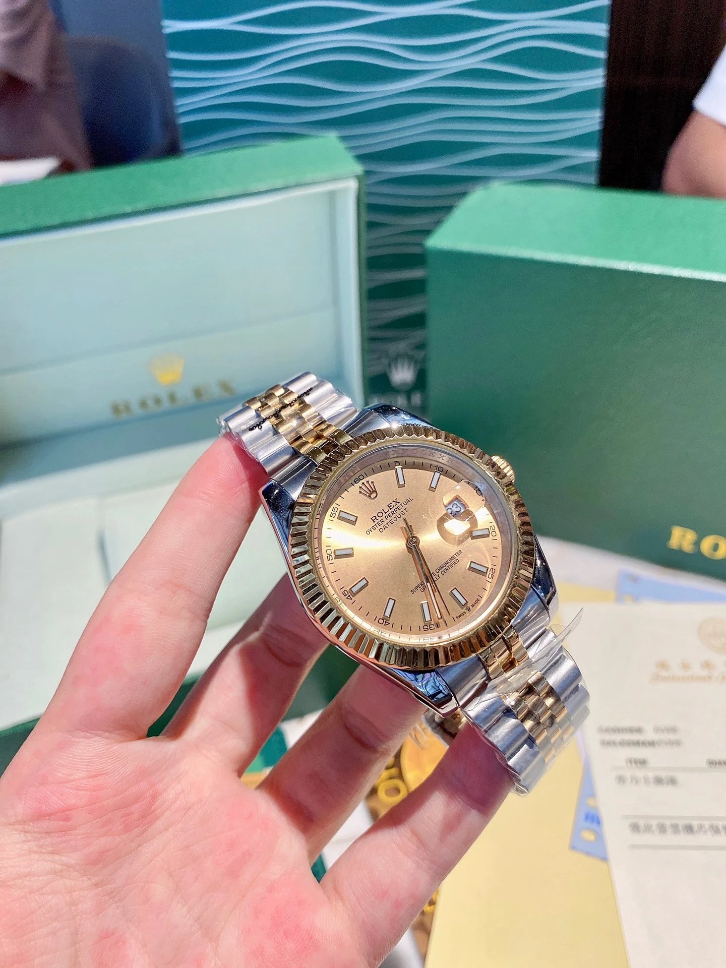 Rolex Datejust Automatic Watch 41mm Ver.B — QC