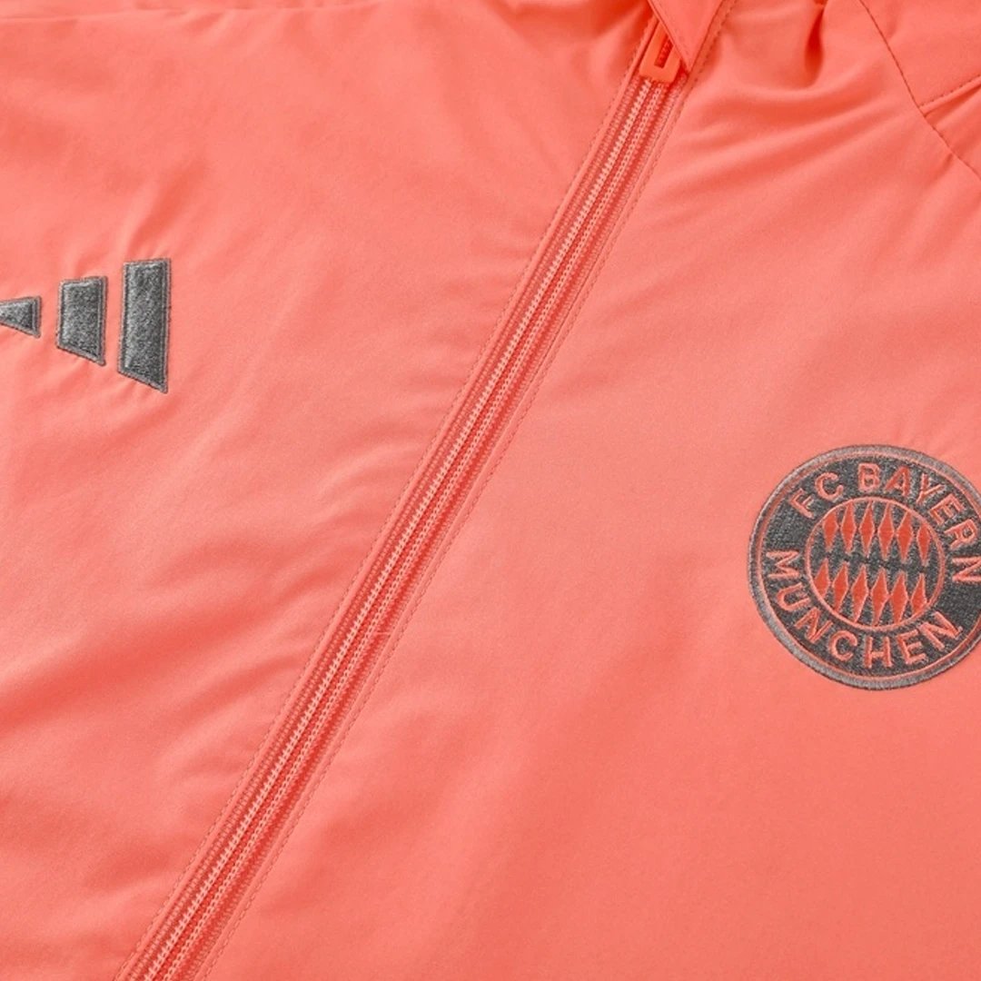 Bayern Munich Windbreaker Jacket 2025 26 Orange — photo 5