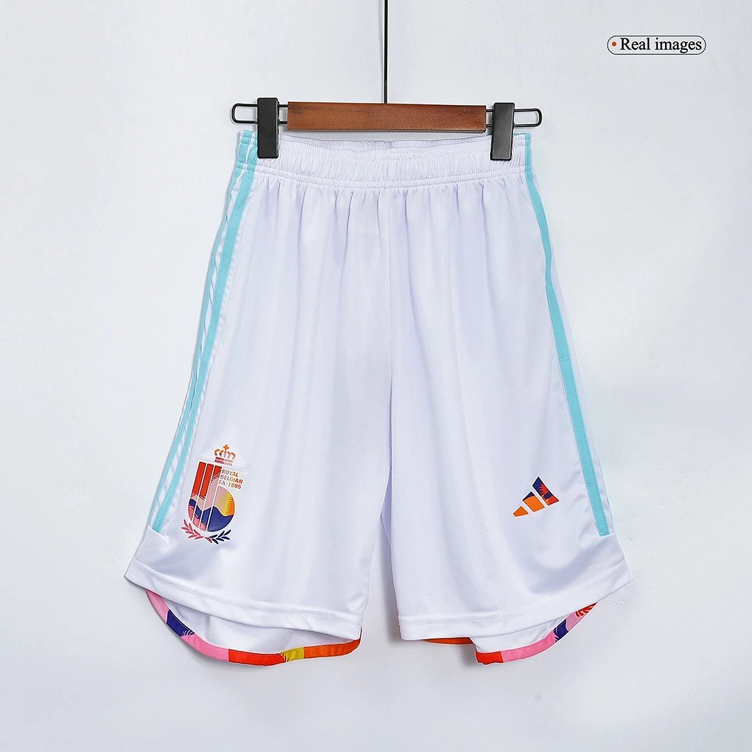 Belgium Away Soccer Shorts 2022 — photo 2