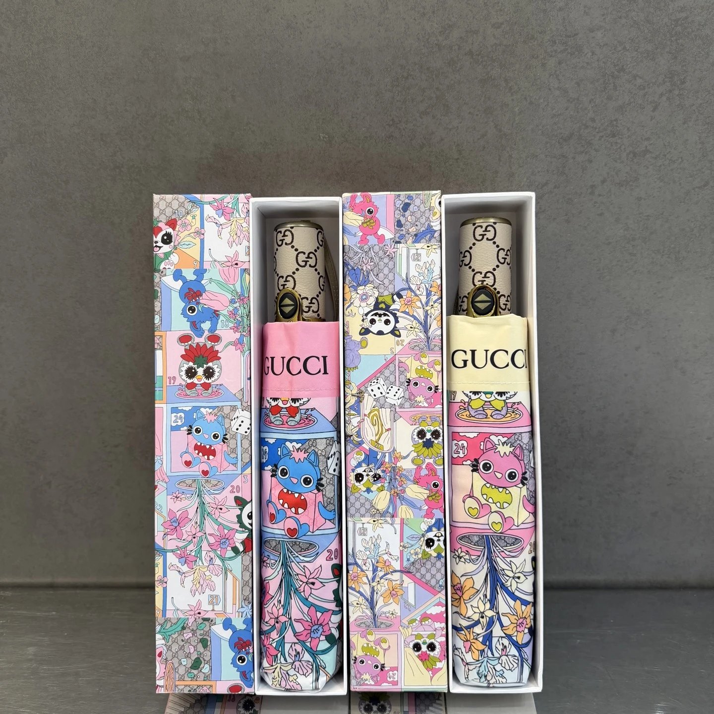 Gucci UV Protection Folding Umbrella Ver.B — Photo 9