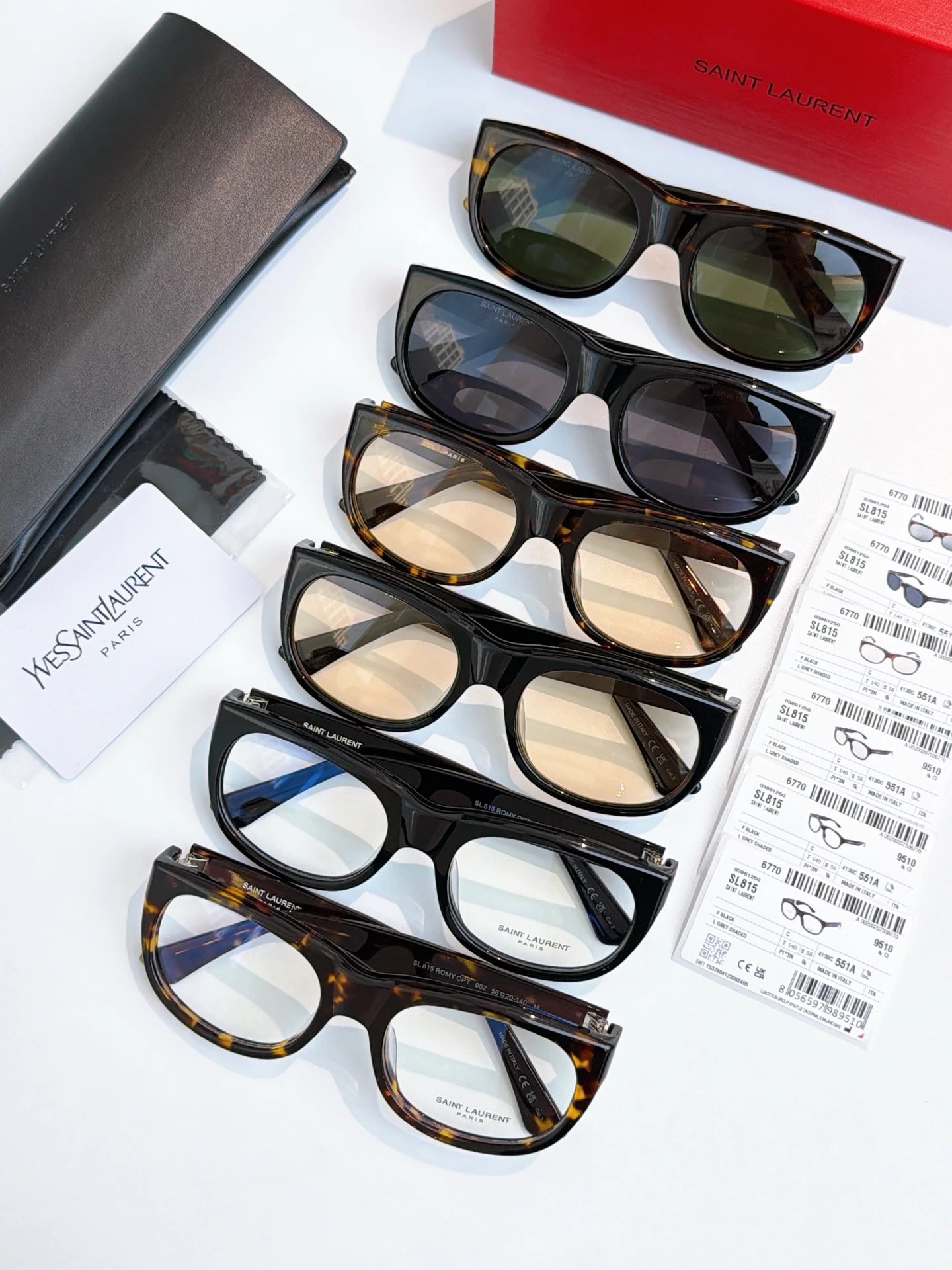 Saint Laurent SL 815 Sunglasses 56-20-140 — Photo 9