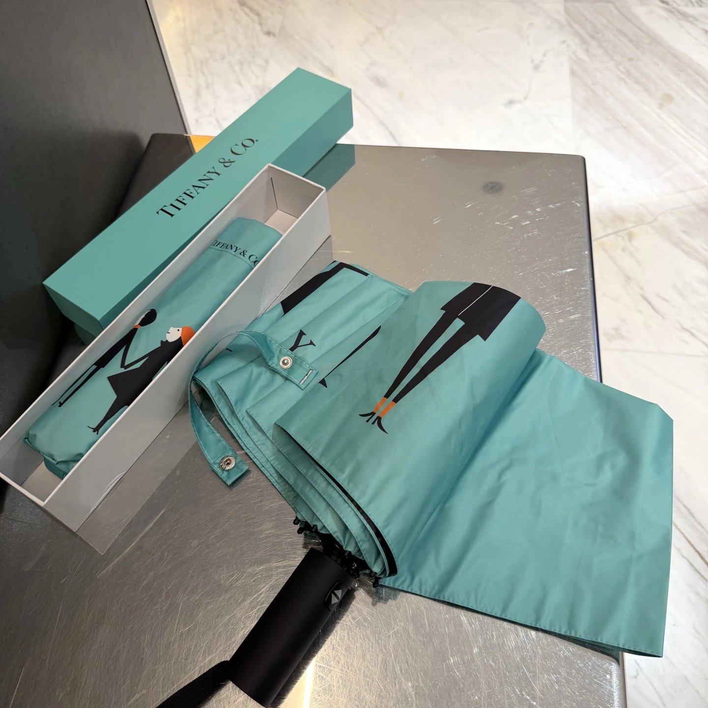 Tiffany UV Protection Folding Umbrella Ver.F — QC