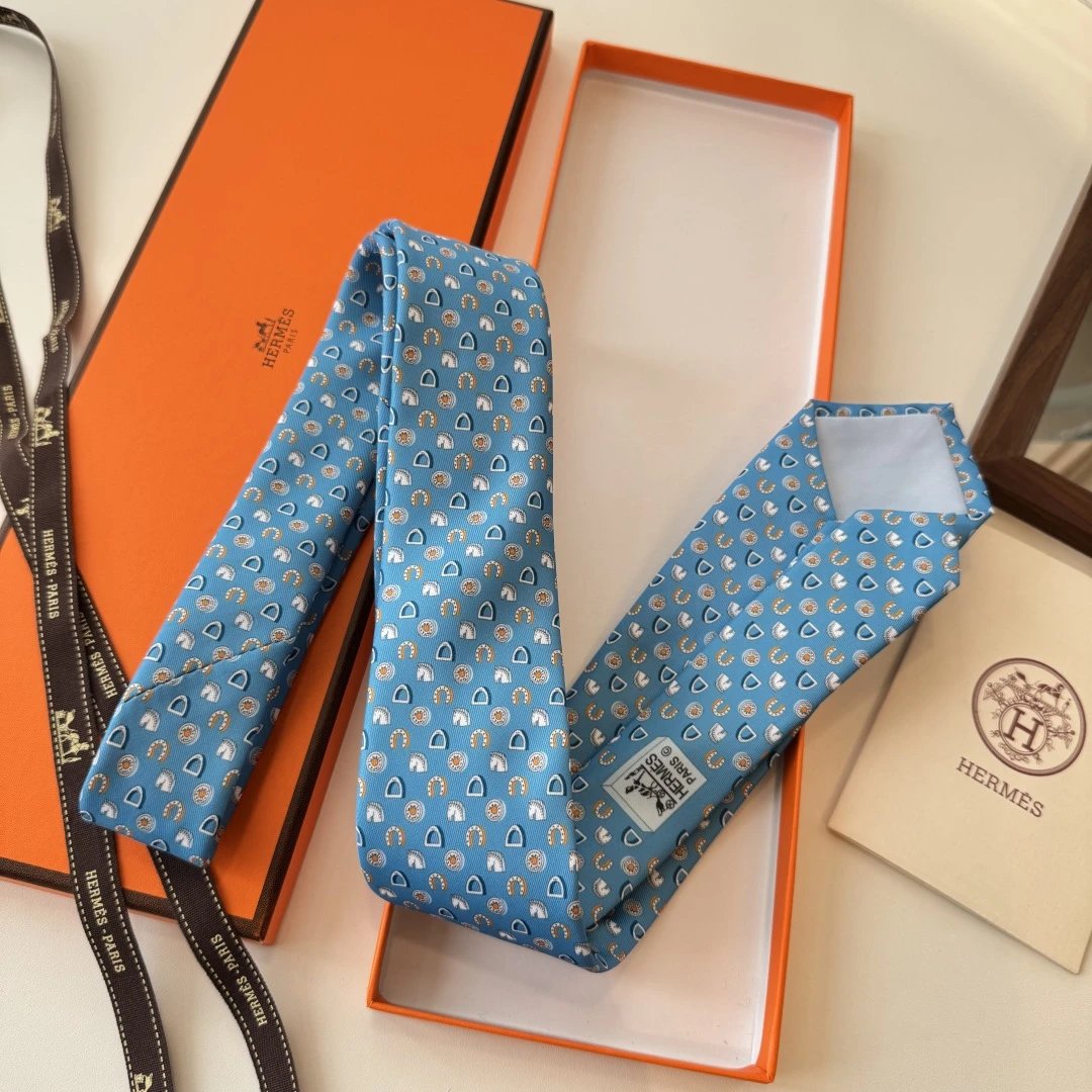 Hermes Silk Tie Ver.G — Photo 6