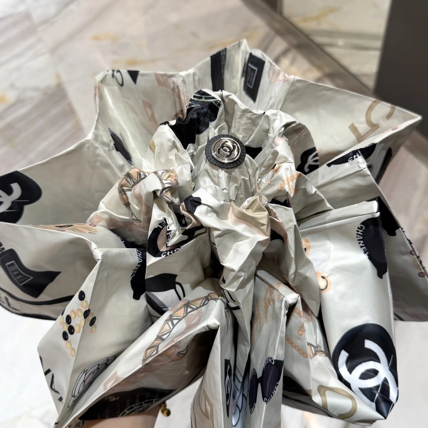 Chanel UV Protection Folding Umbrella Ver.G — QC