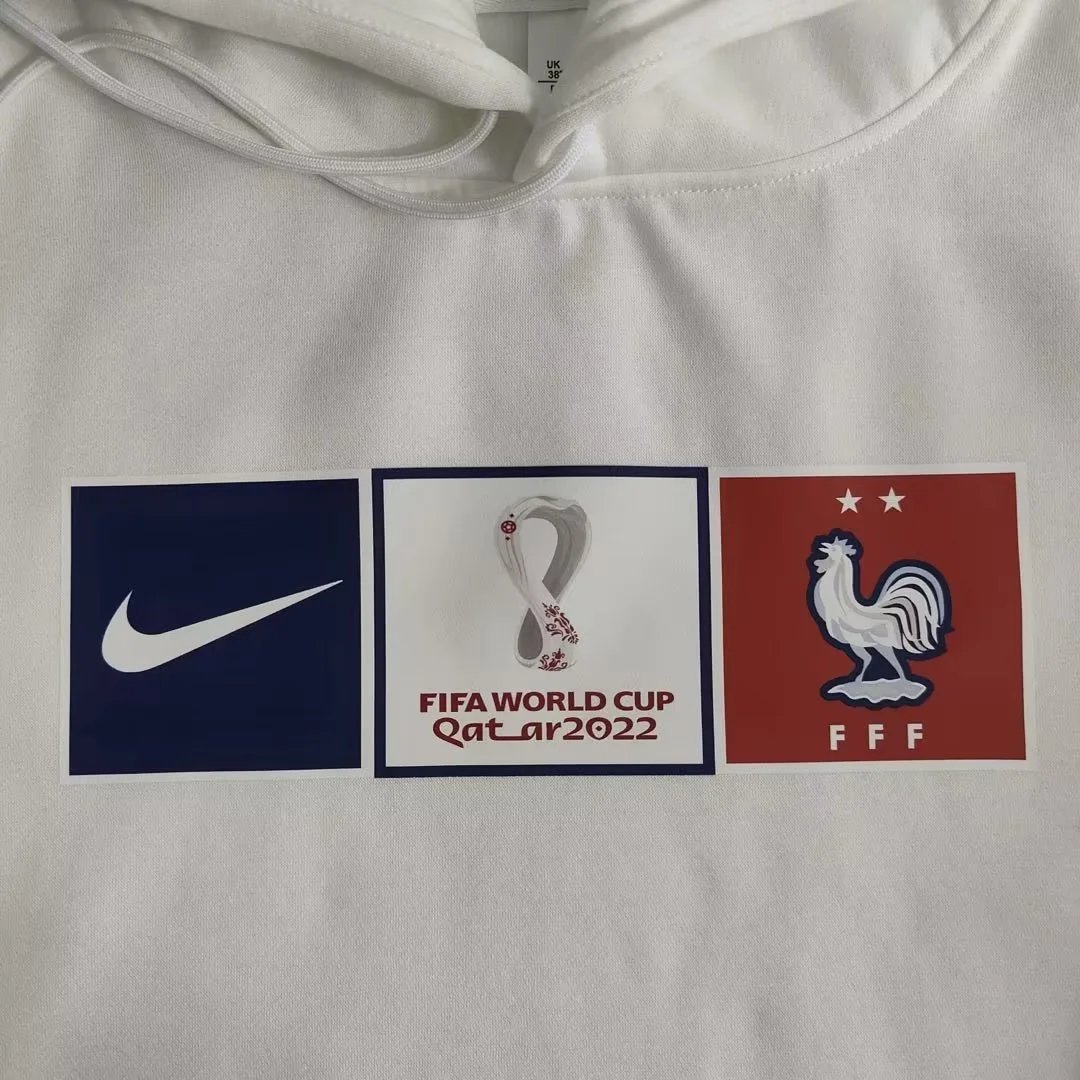 France 2022 Sweater Hoodie White — Photo 2