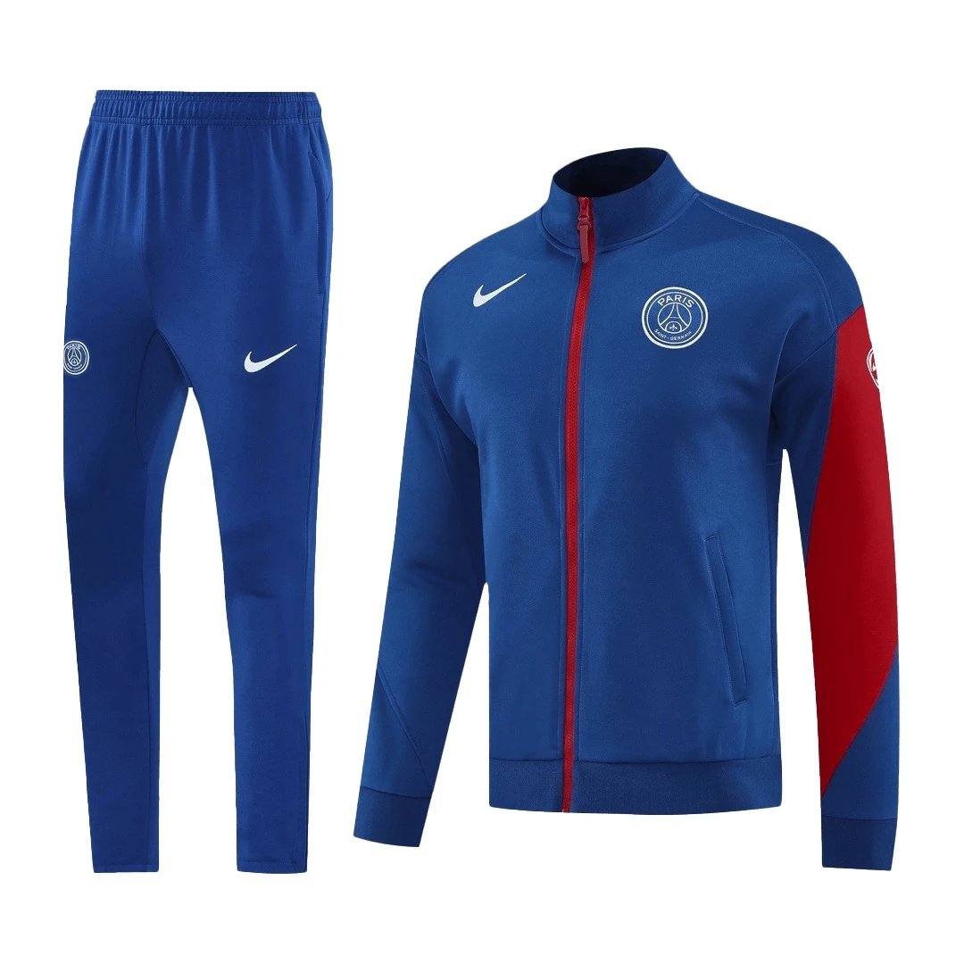 PSG Jacket Tracksuit 2025 26 Navy Red — photo 2