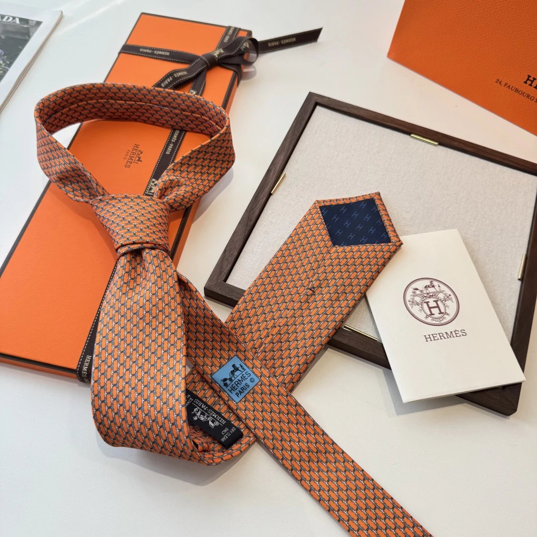 Hermes Silk Tie Ver.Q — Photo 9
